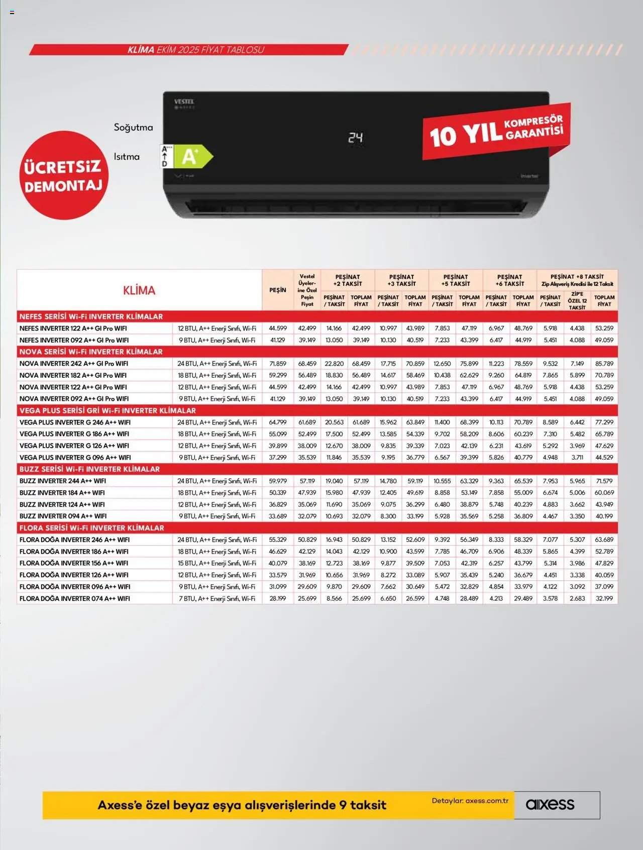 Vestel Katalog