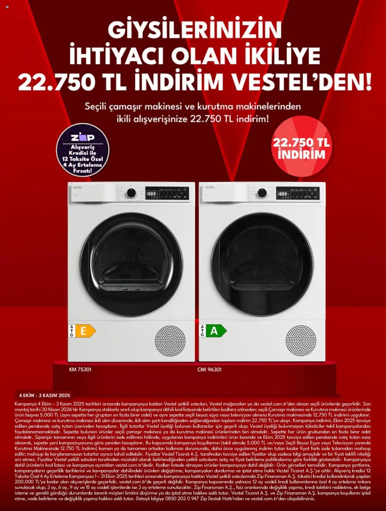 Vestel Katalog