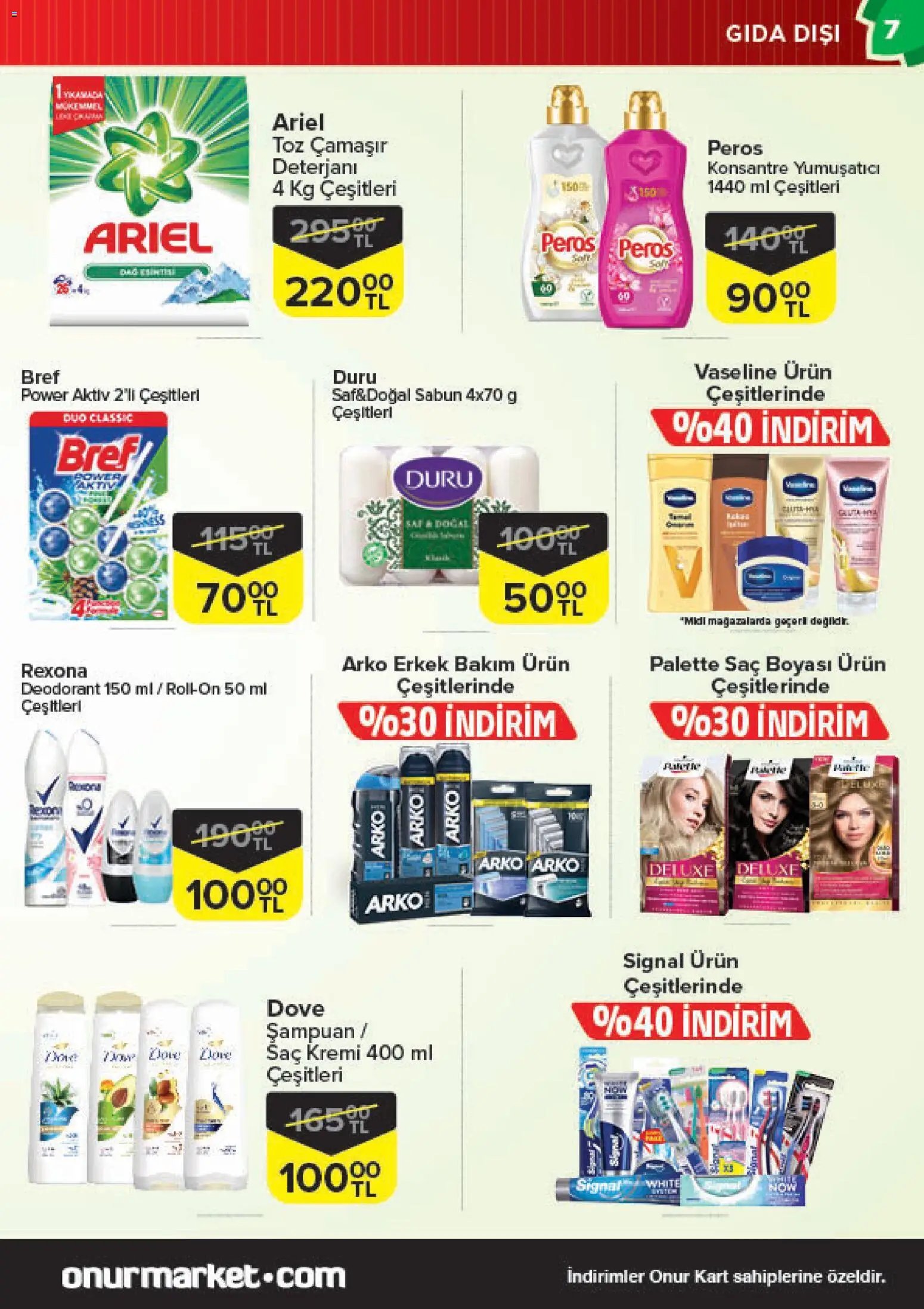 Onur Market Katalog - Bursa