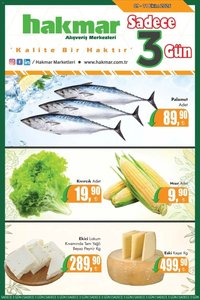 Hakmar - Katalog Sadece 3 Gün
