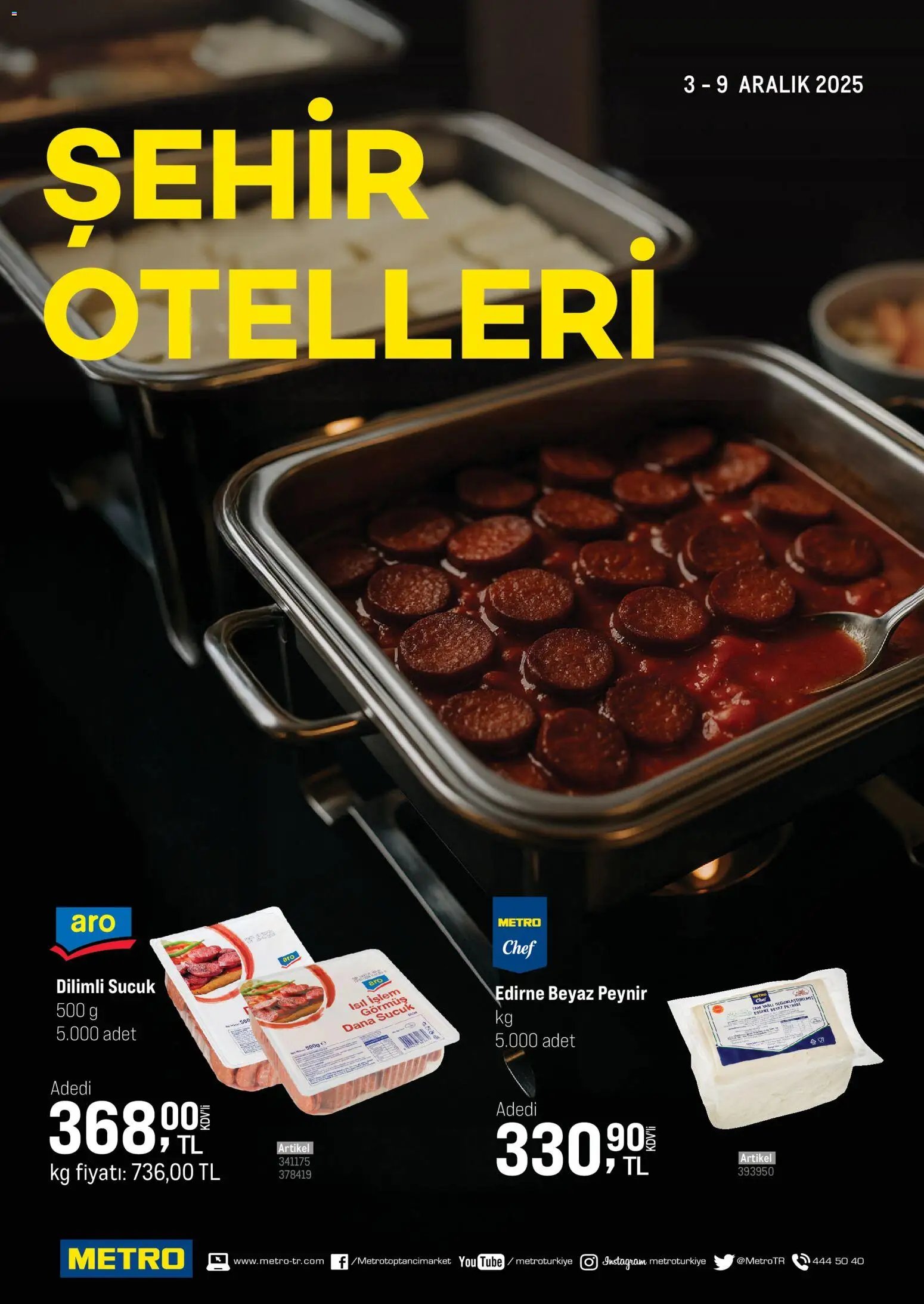 Metro - Şehir Otelleri