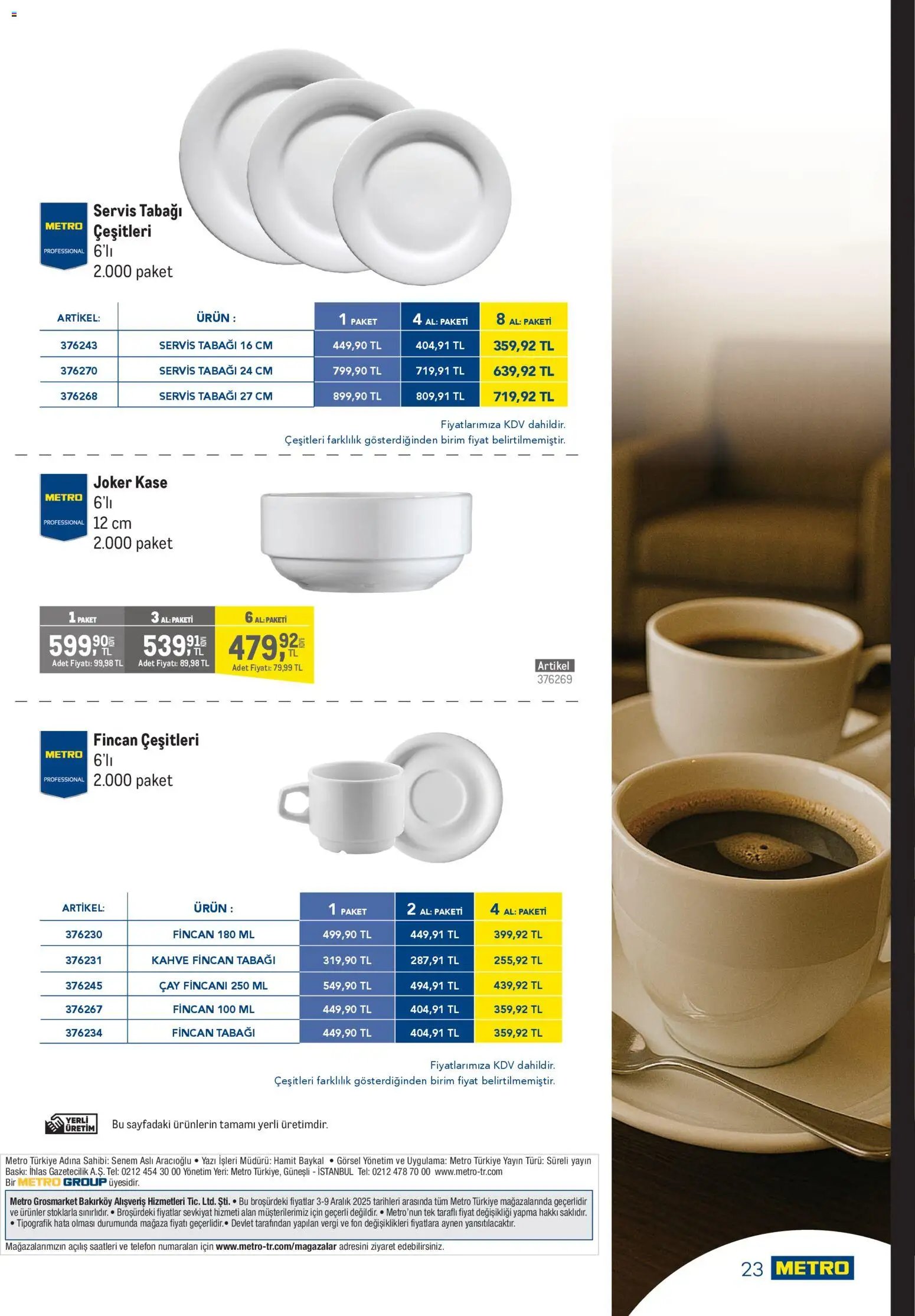 Metro - Şehir Otelleri