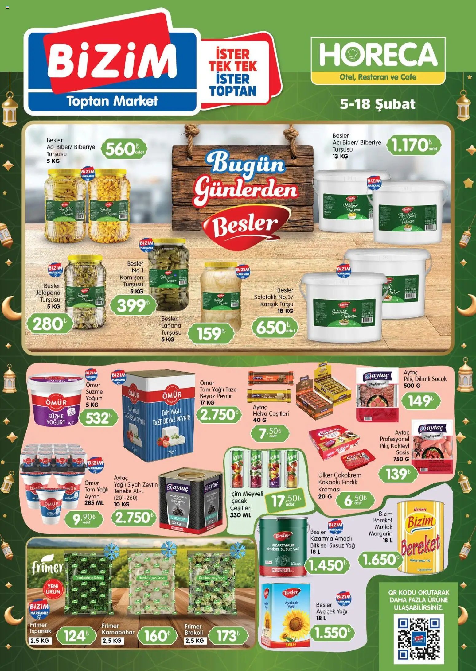 Bizim Toptan - Horeca kataloğu