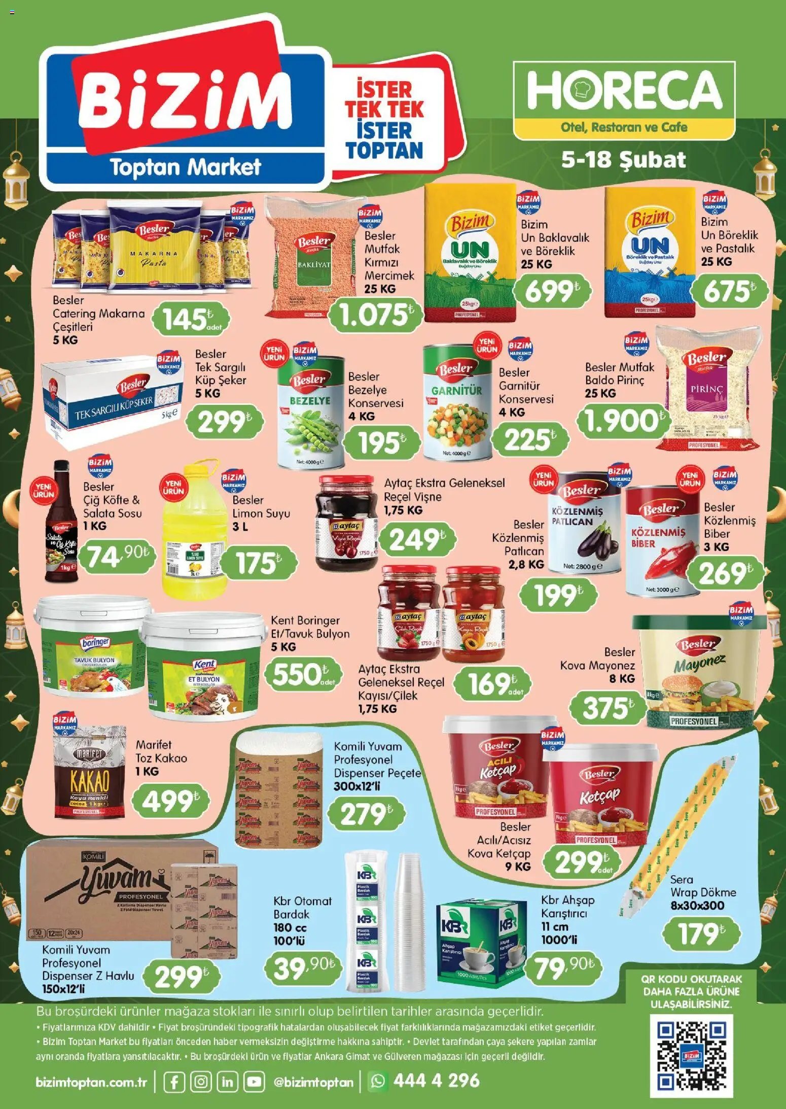 Bizim Toptan - Horeca kataloğu