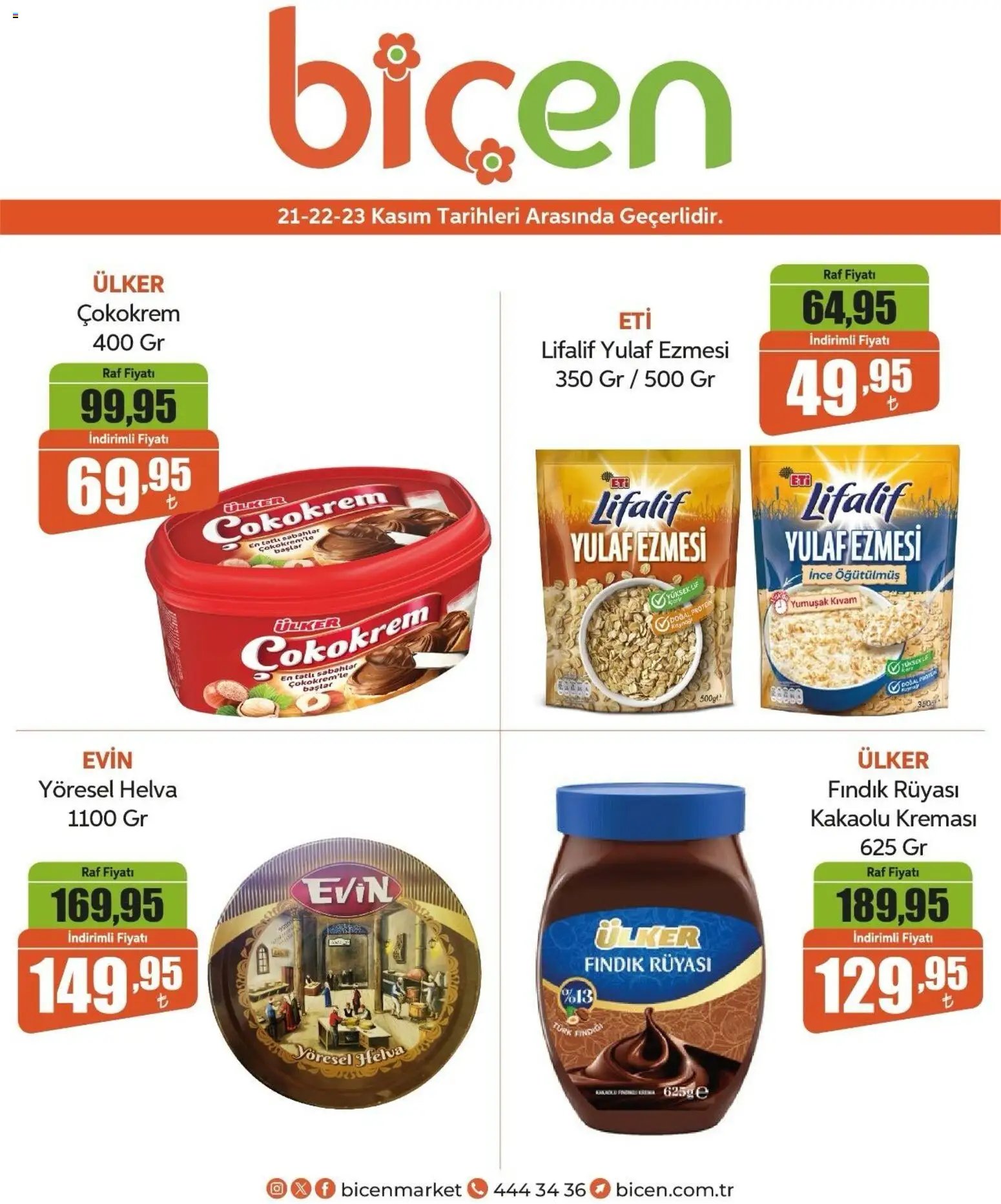 Biçen Market Hafta Sonu Fırsatları