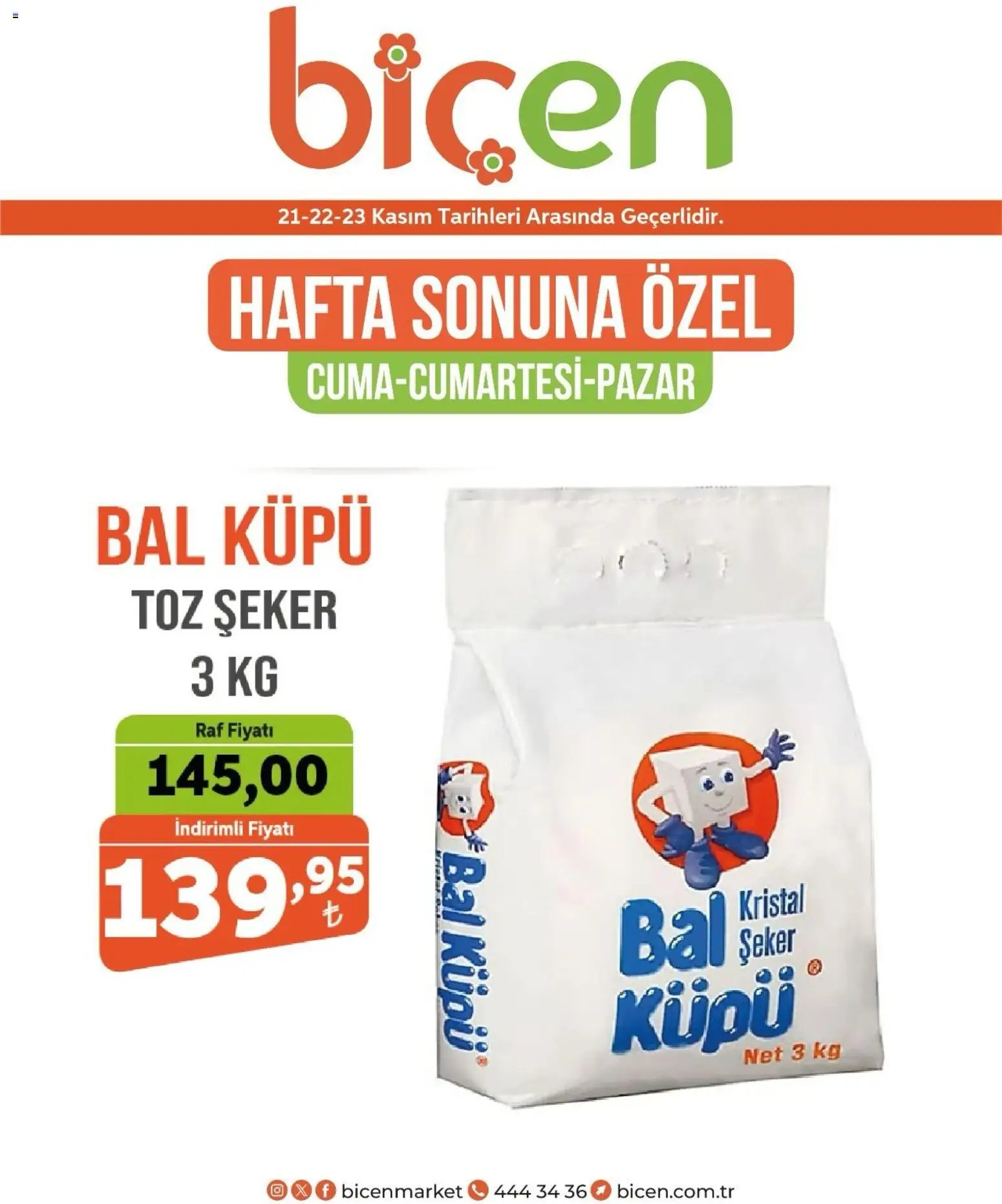 Biçen Market Hafta Sonu Fırsatları