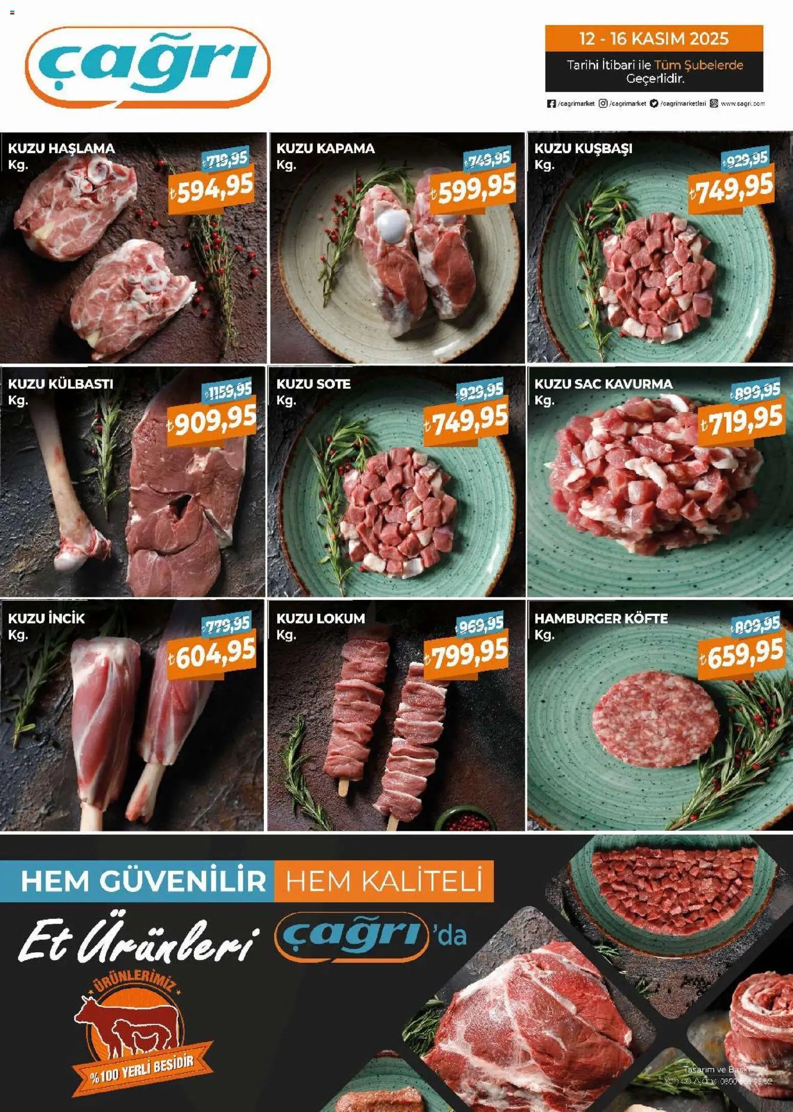 Çağrı Market - Kasap Katalog