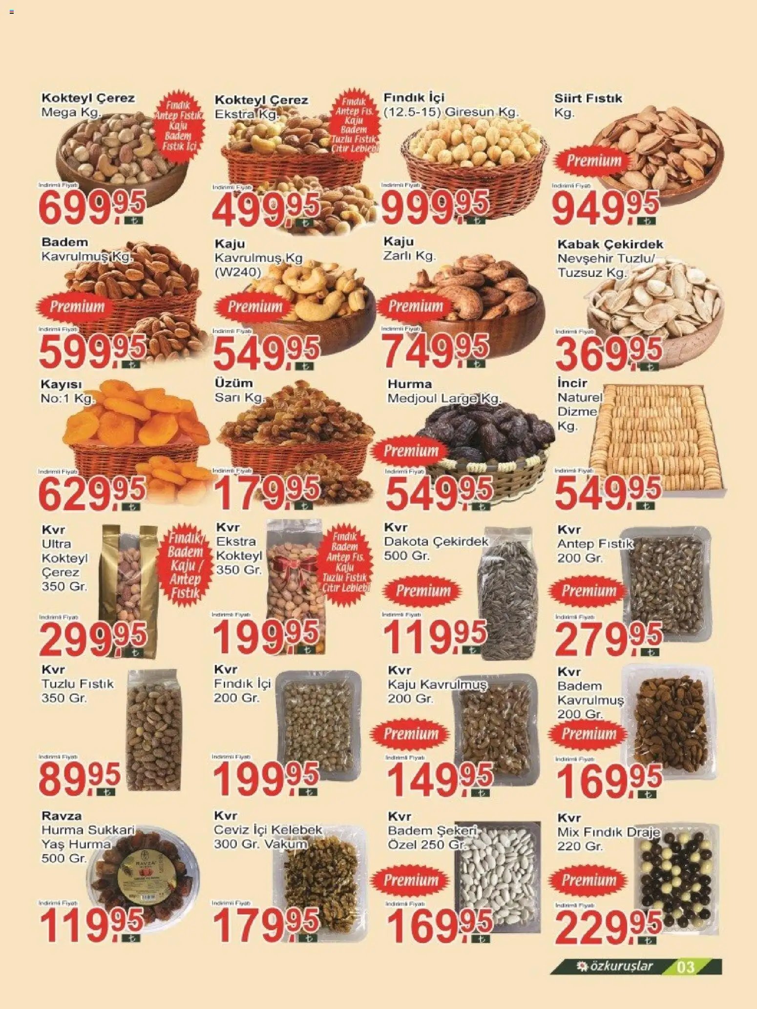 Özkuruşlar Katalog