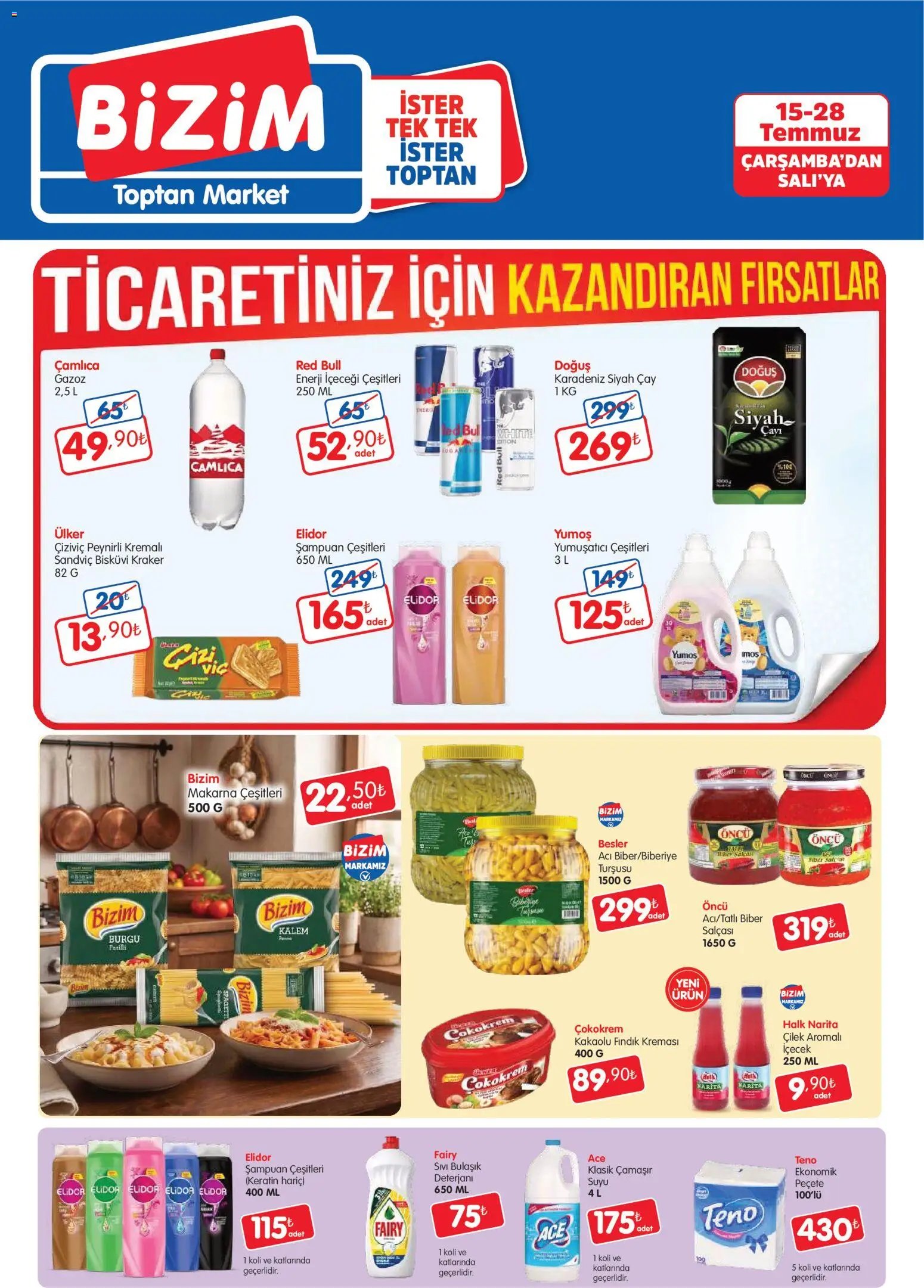 Bizim Toptan - Geleneksel kanal kataloğu