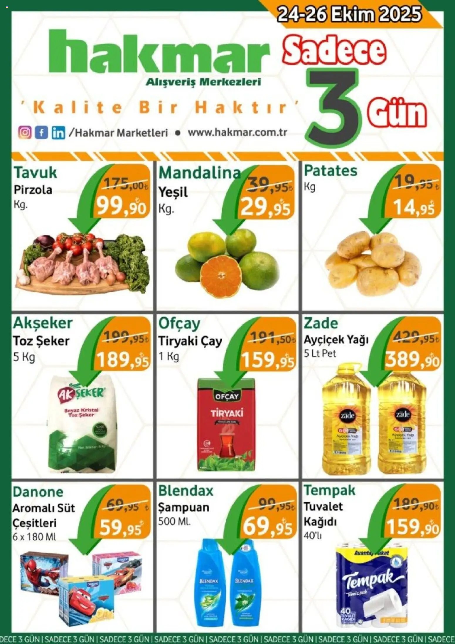Hakmar - Katalog Sadece 3 Gün