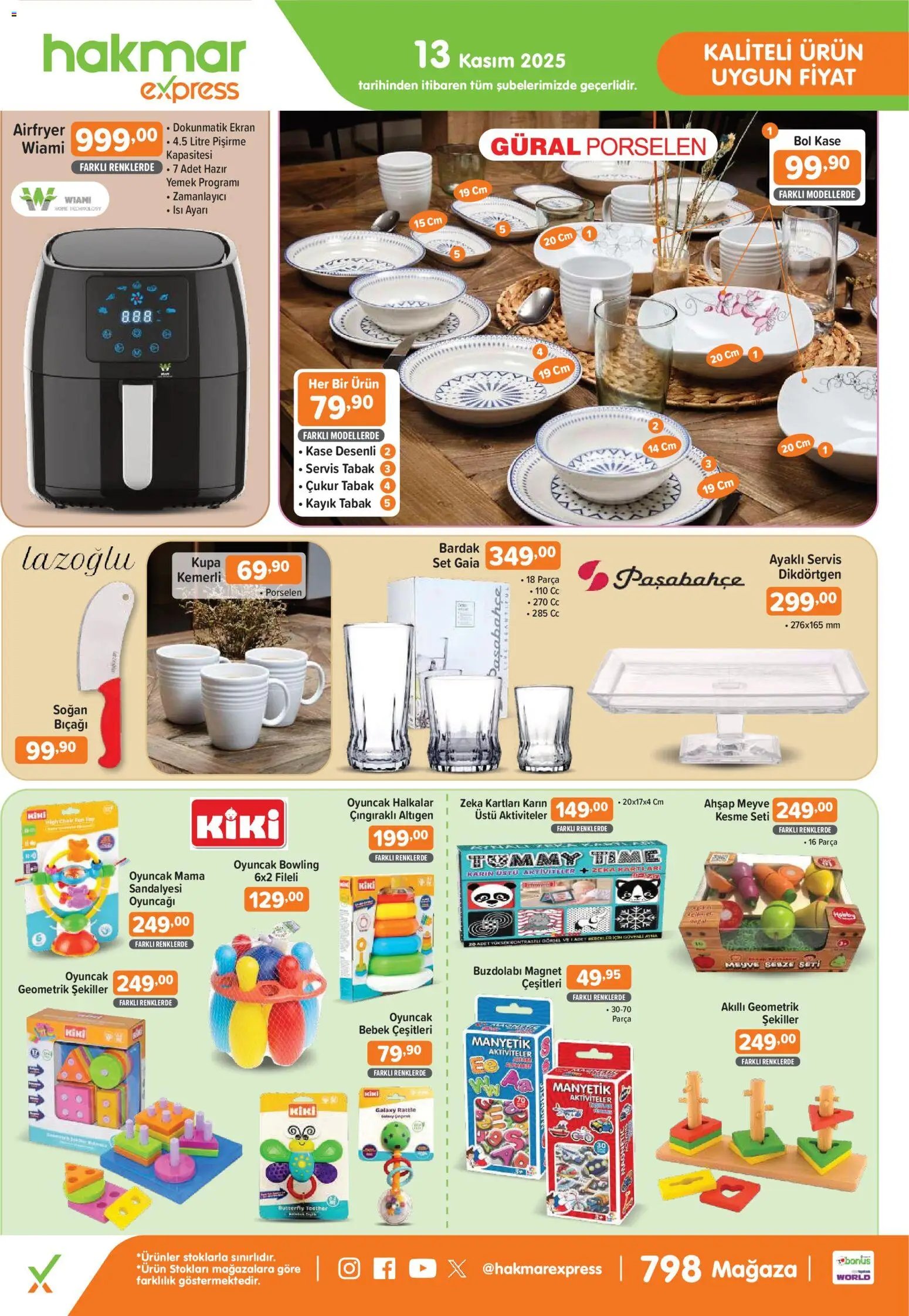 Hakmar Express Perşembe Aktüel Ürünler