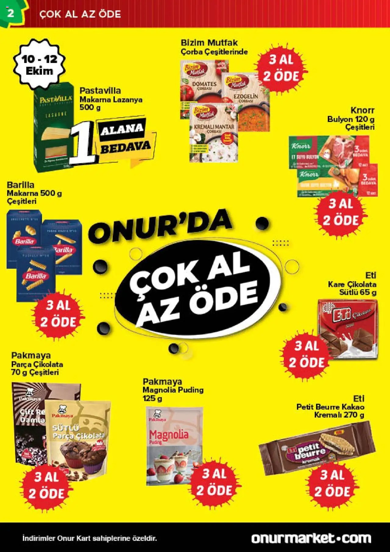 Onur Market Katalog -Trakya