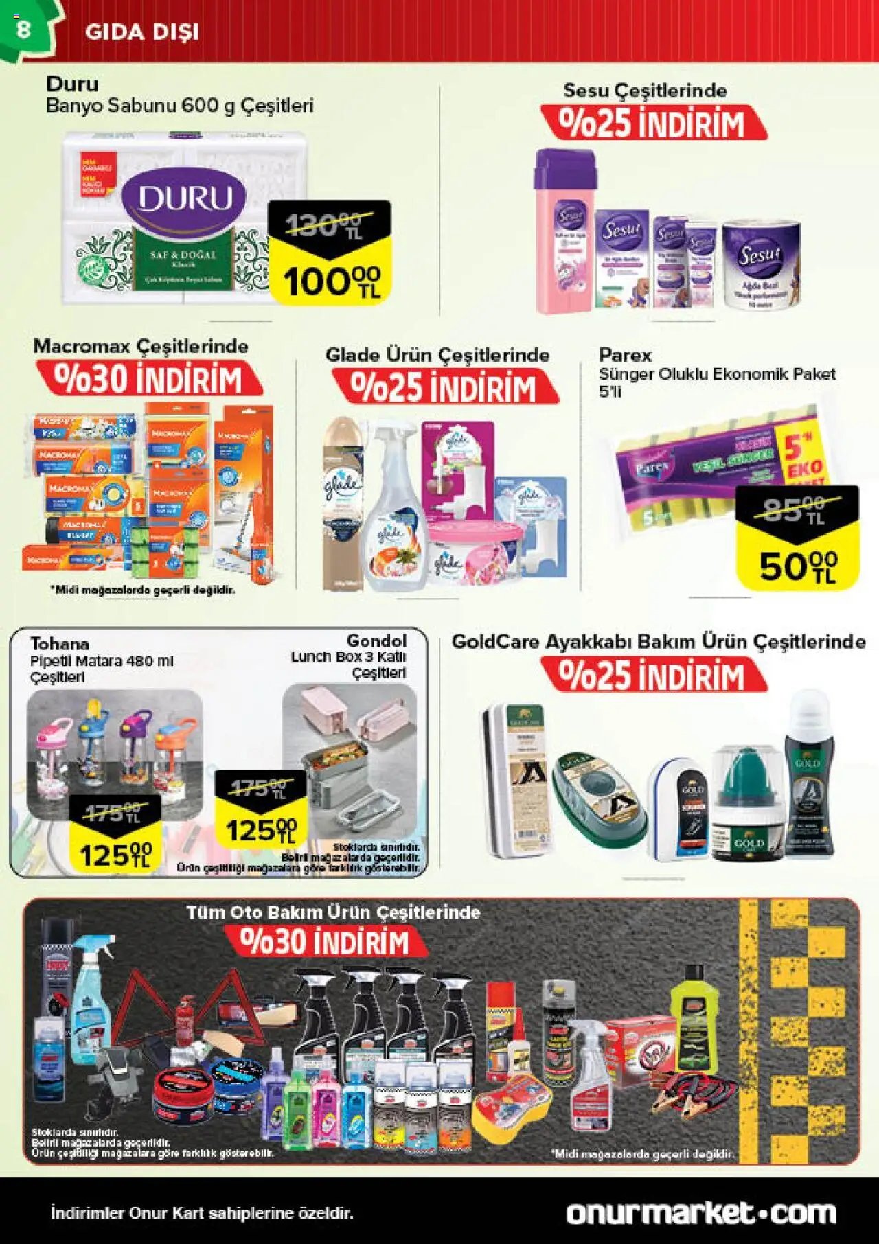 Onur Market Katalog -Trakya