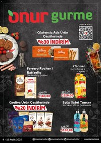 Onur Market Katalog - Gurme