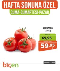 BBiçen Market - Hafta Sonuna Özel - Sebze İndirimi