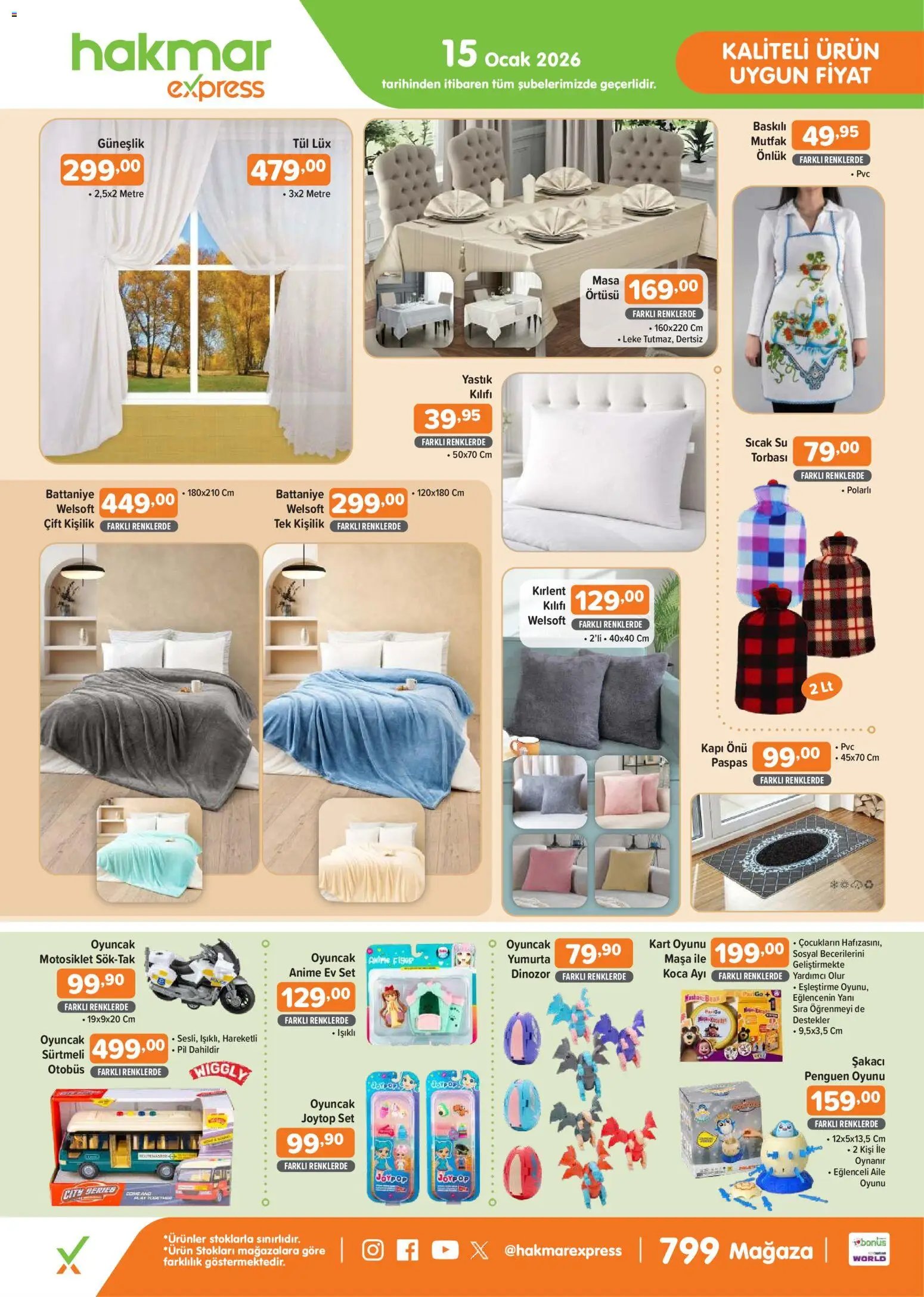 Hakmar Express Perşembe Aktüel Ürünler