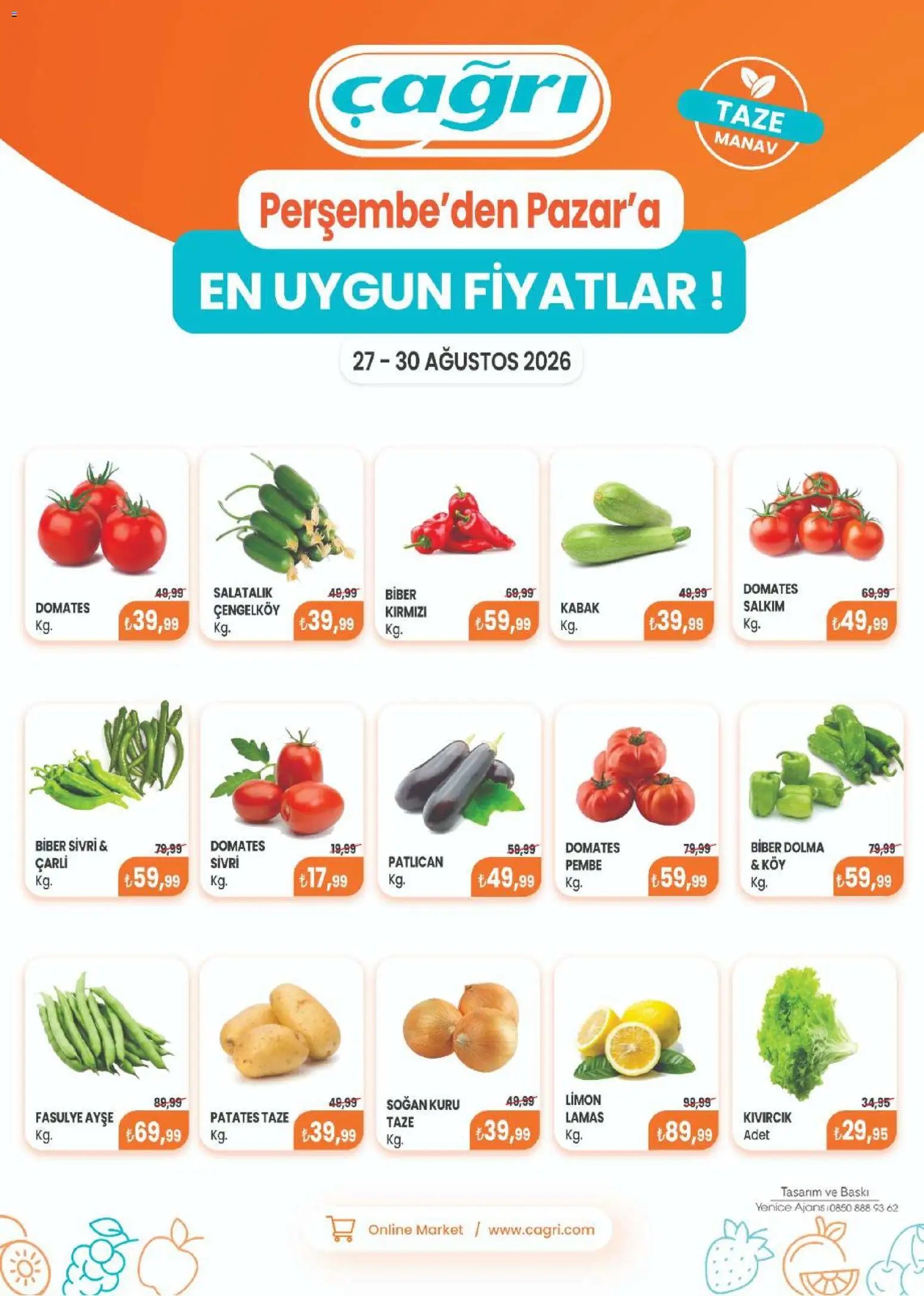 Çağrı Market - Manav Katalog