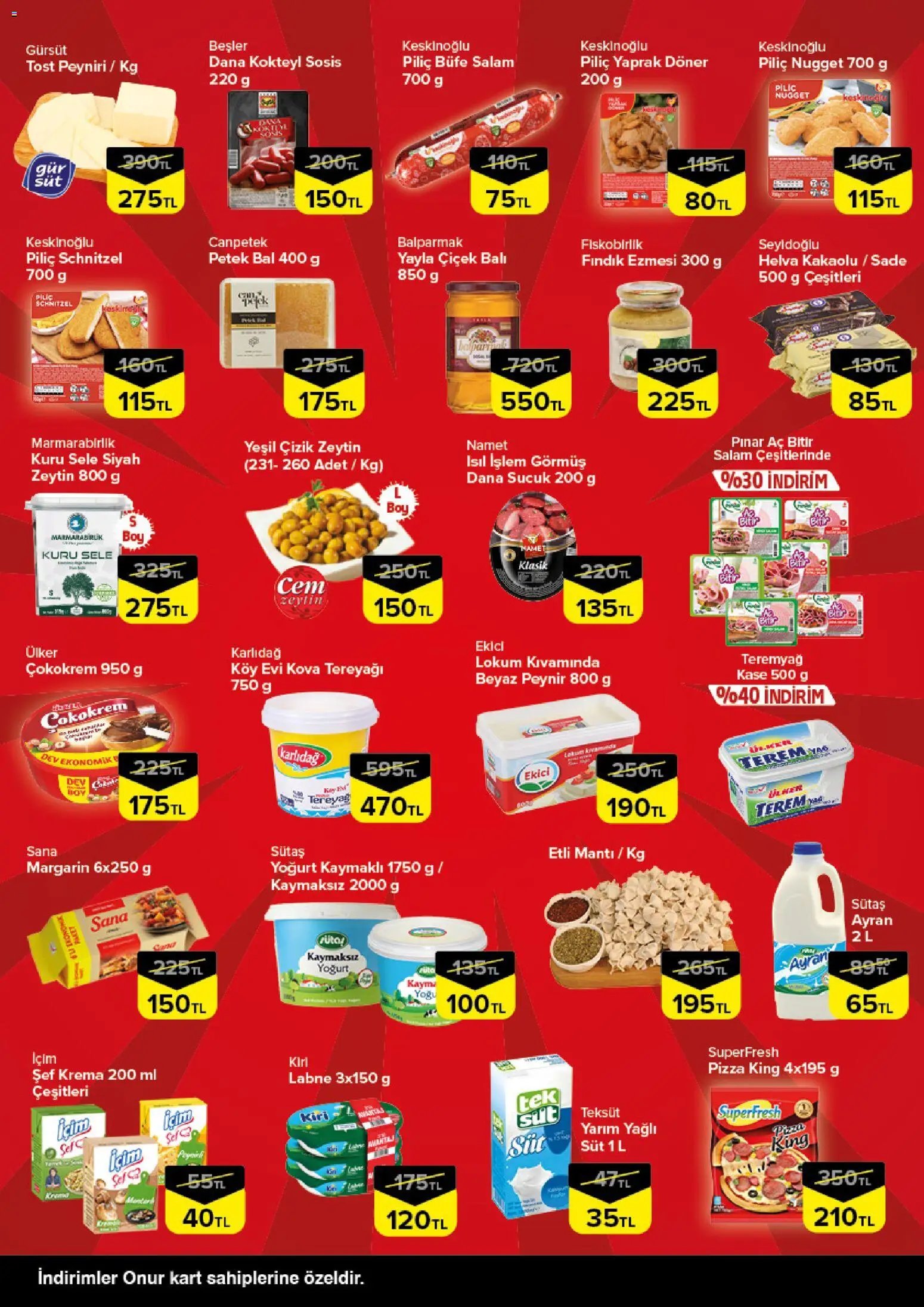 Onur Market Katalog - Trakya