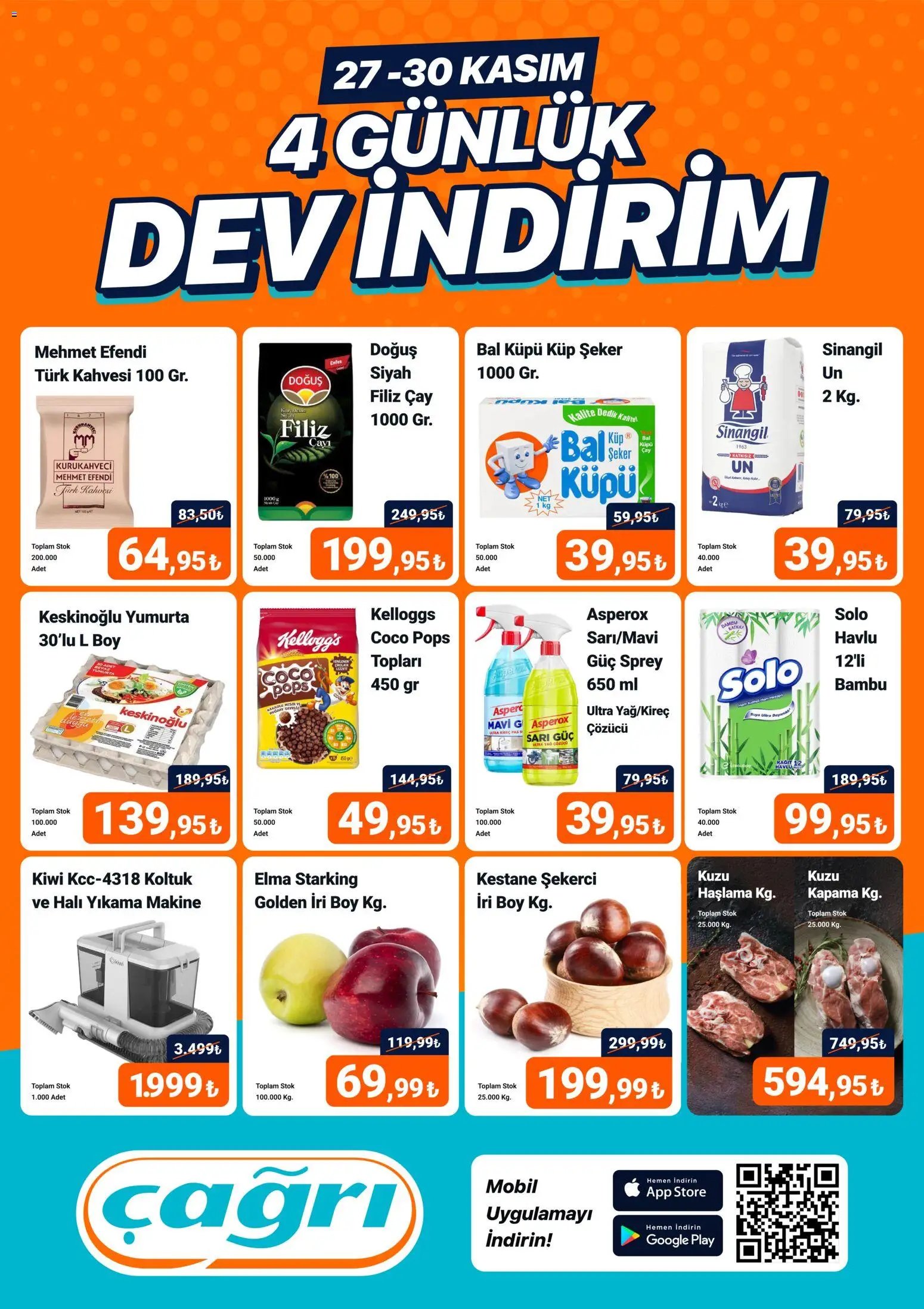 Çağrı Market - 4 Günlük Dev İndirim