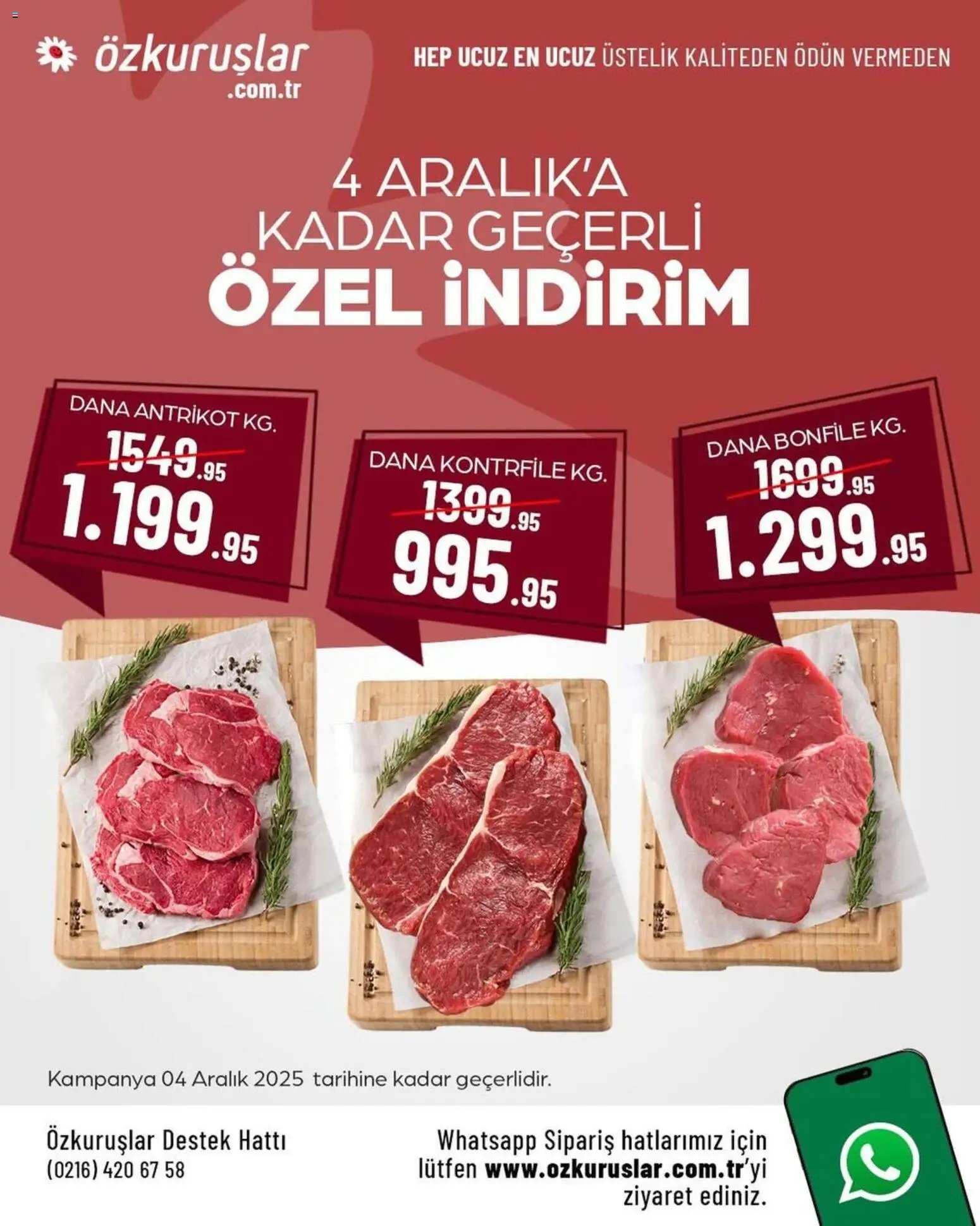 Özkuruşlar İndirim