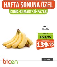 Biçen Market Hafta Sonuna Özel - Meyve İndirimi