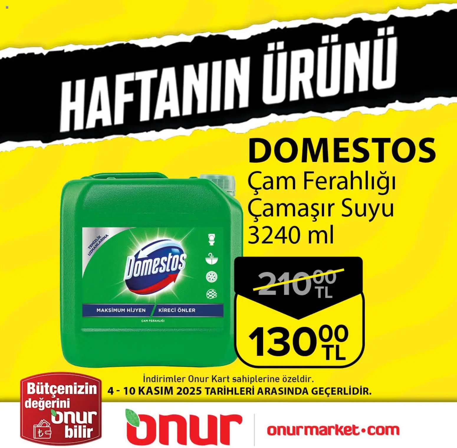 Onur Market Haftanın Ürünü