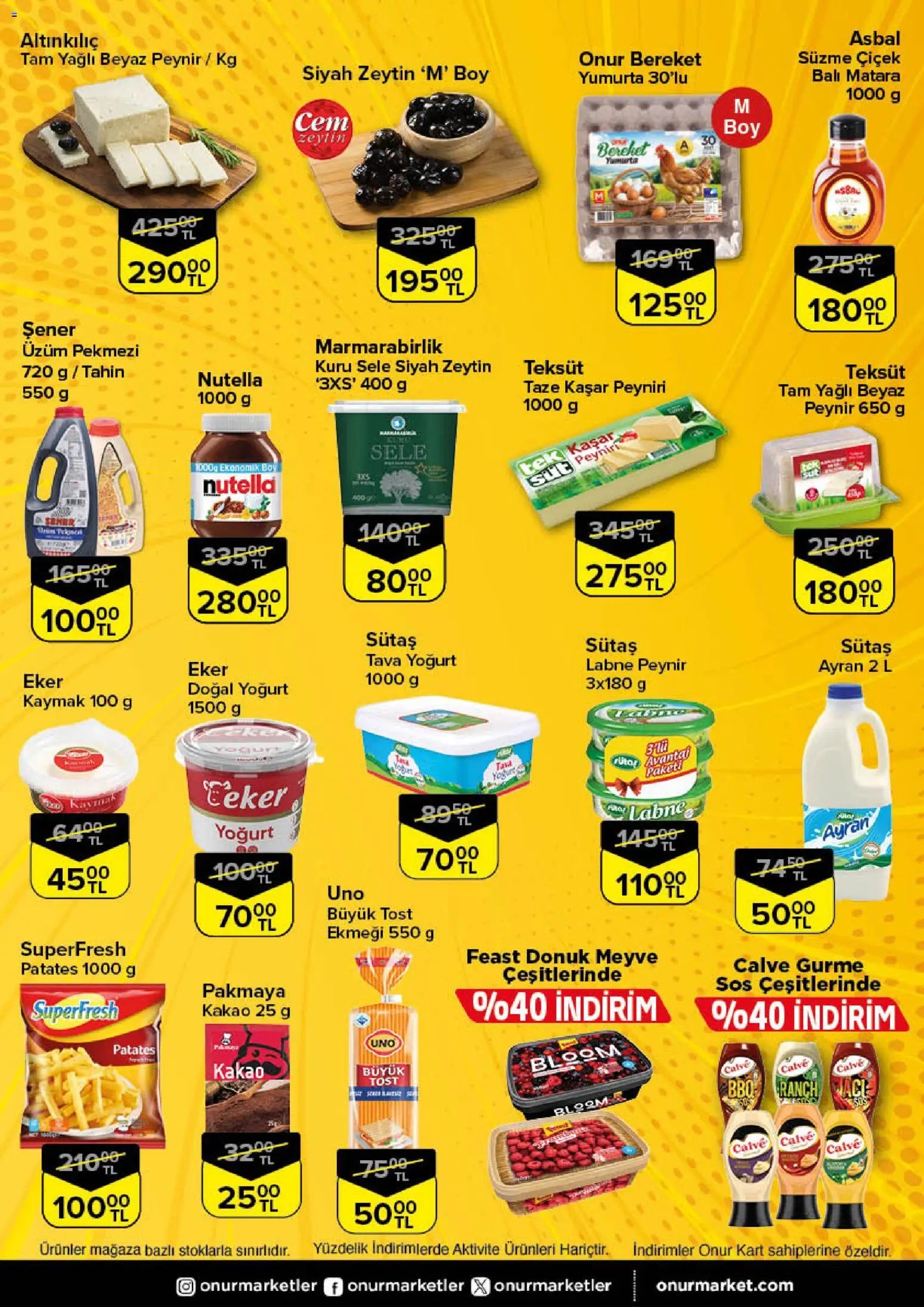 Onur Market Katalog - Bursa