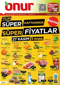 Onur Market Katalog - Bursa
