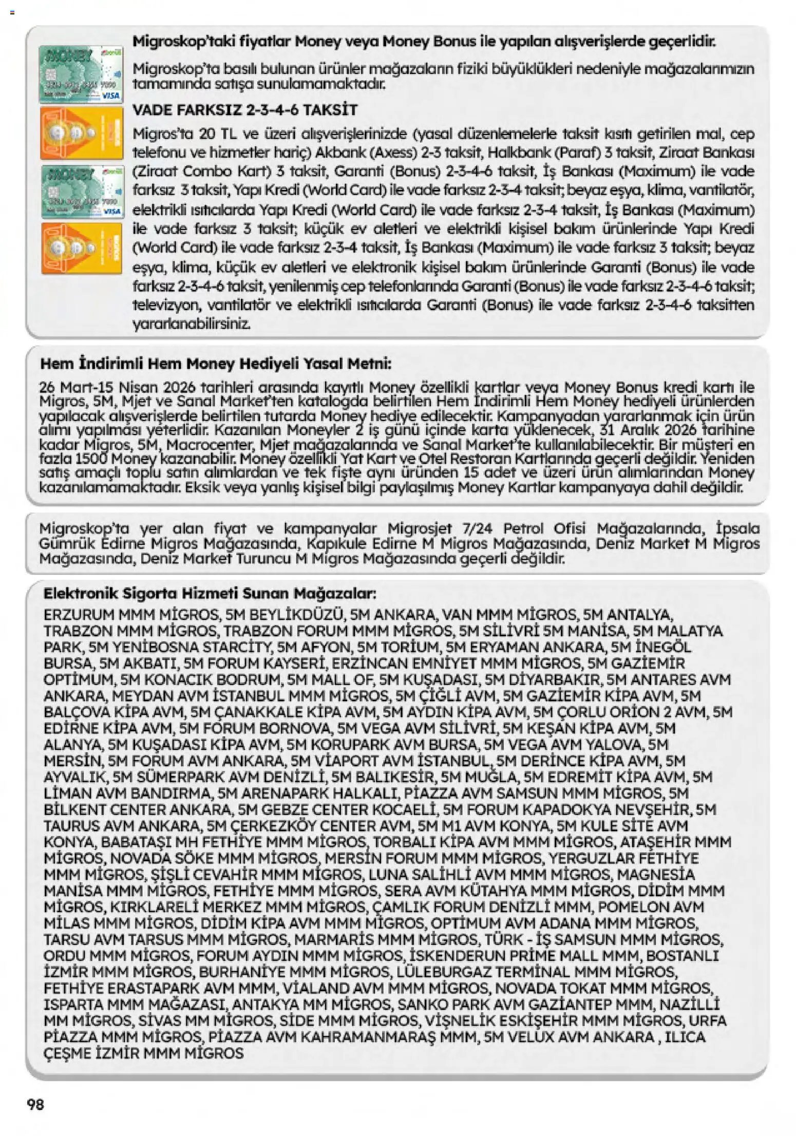 Migros Katalog - 5M Migroskop Dijital