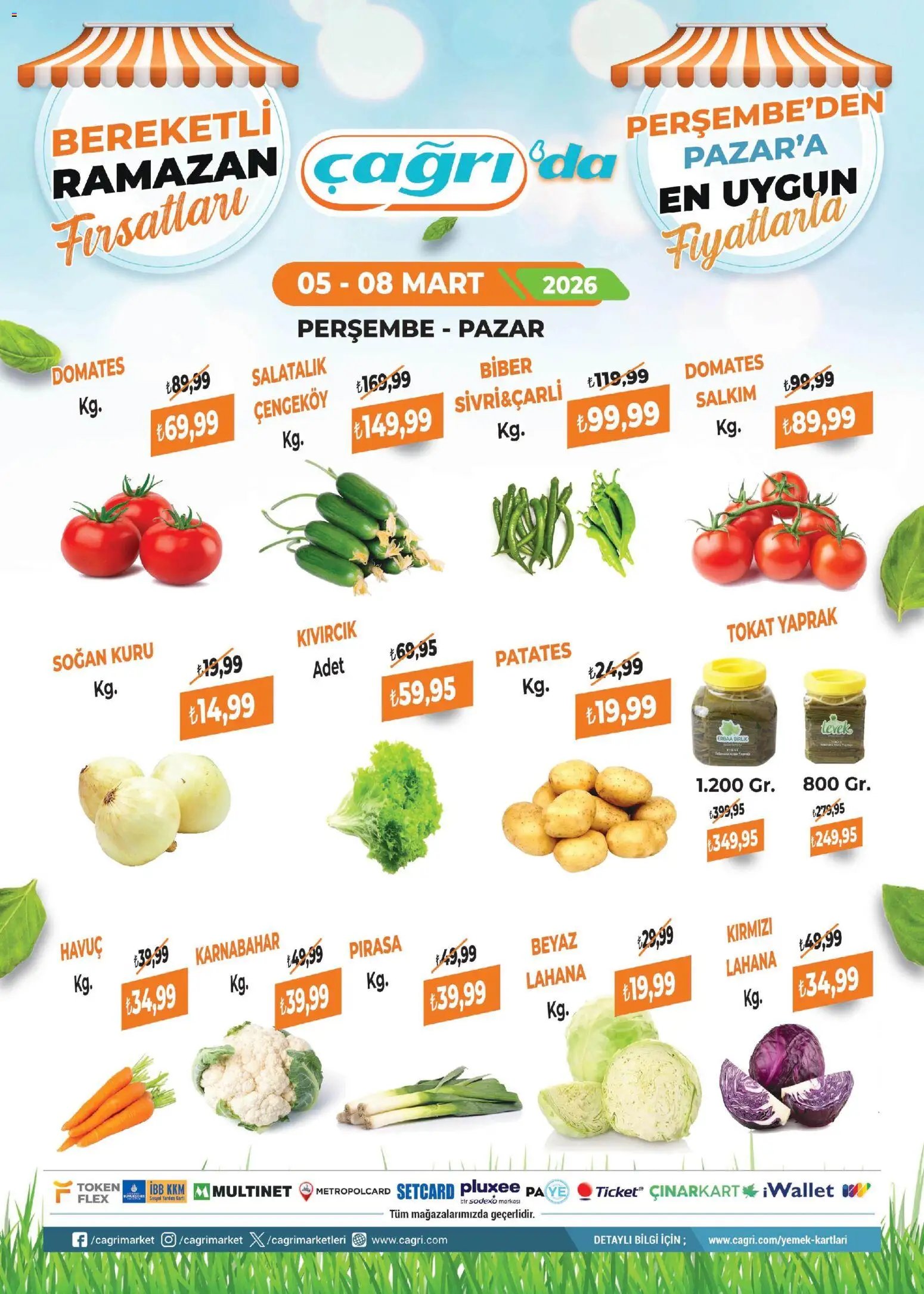 Çağrı Market - Manav Katalog