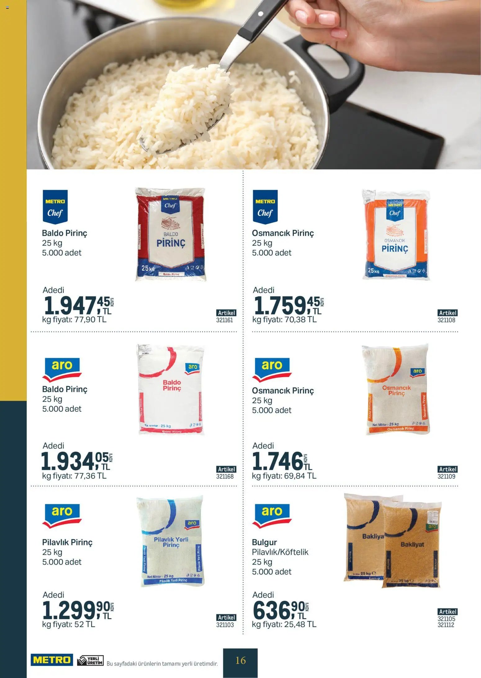 Metro - Kurum & İşletme Mutfakları