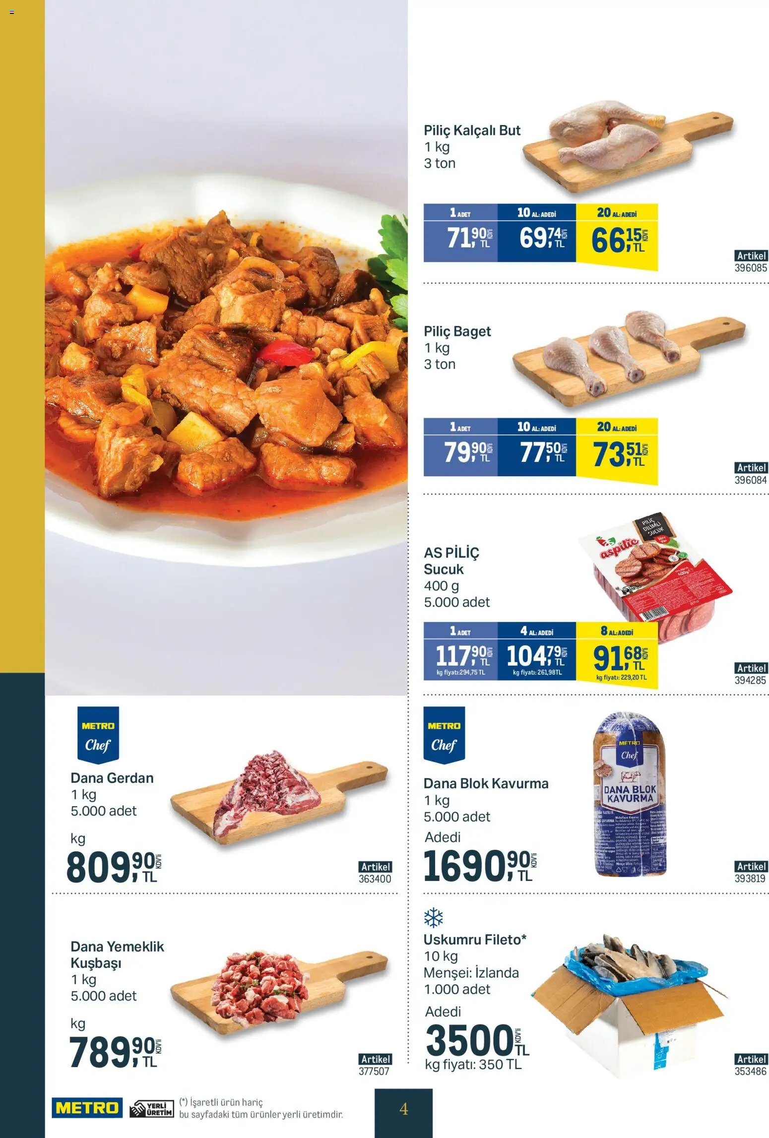 Metro - Kurum & İşletme Mutfakları