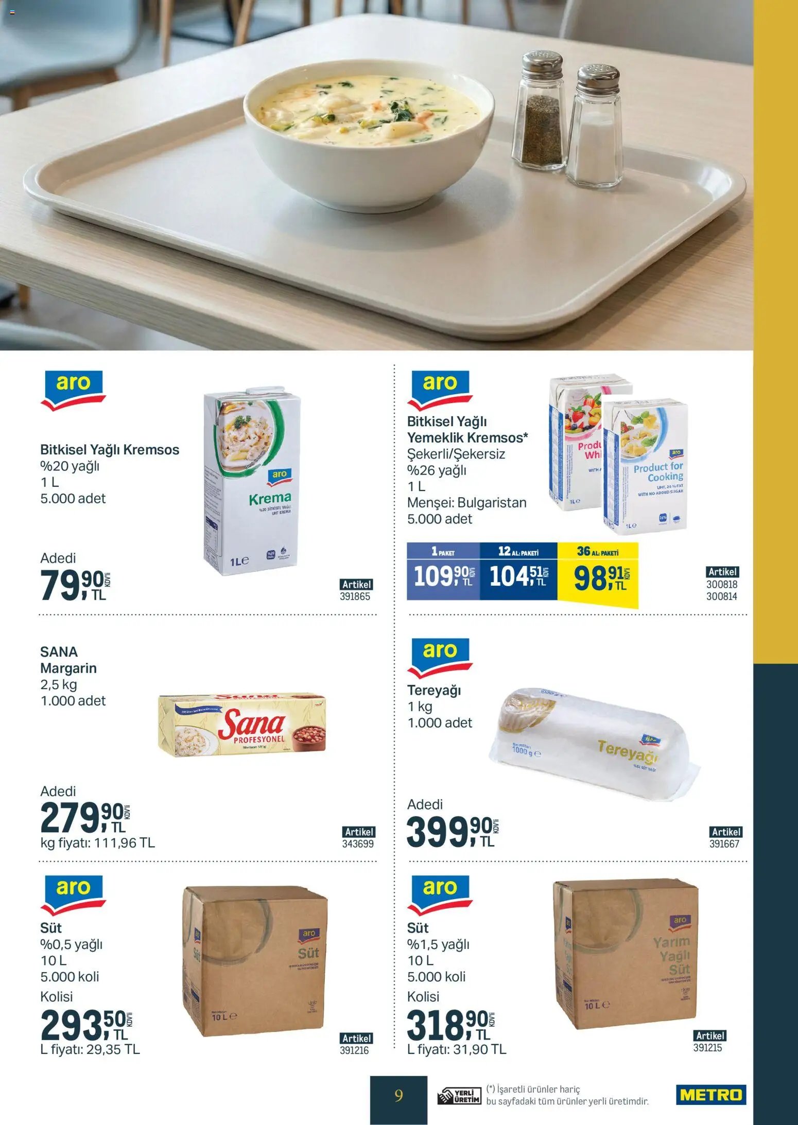 Metro - Kurum & İşletme Mutfakları