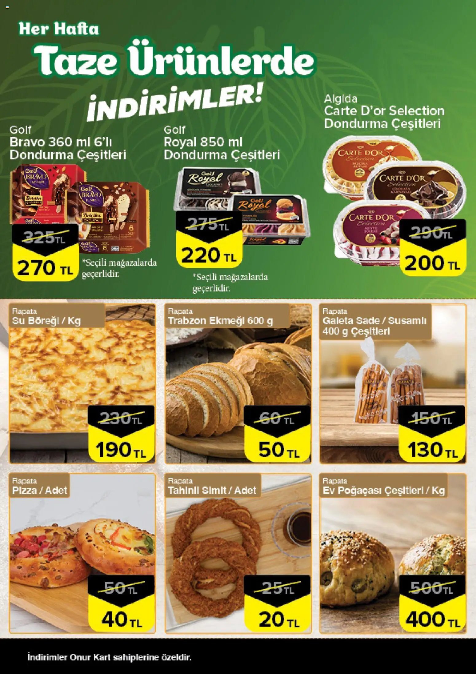 Onur Market - Taze Ürünlerde İndirimler - Bursa