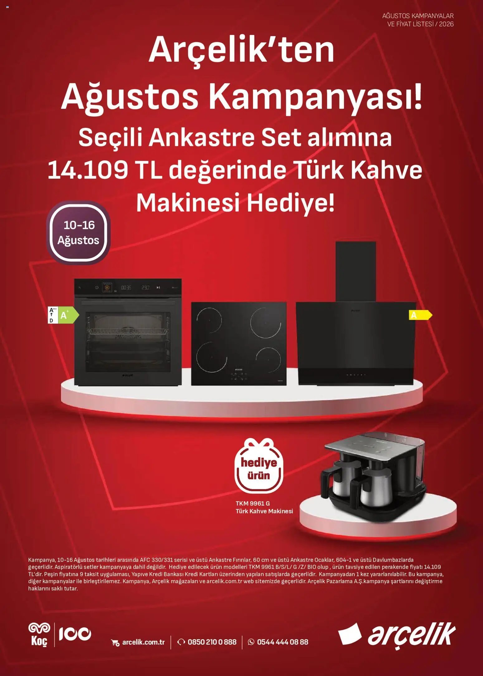 Arçelik - Ankastre Kataloğu