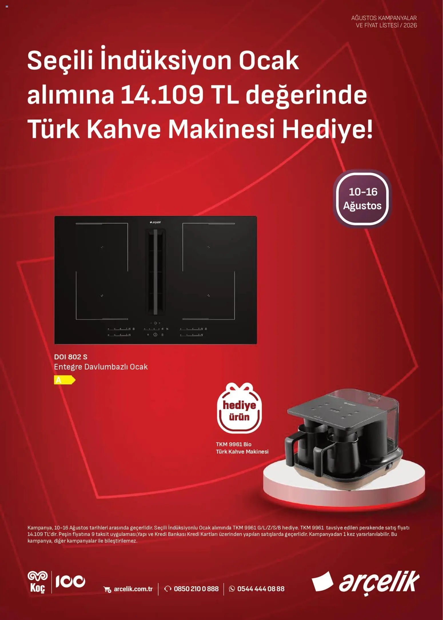 Arçelik - Ankastre Kataloğu