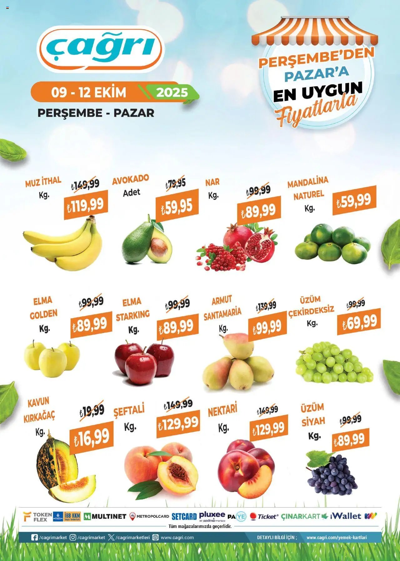 Çağrı Market Manav Katalog