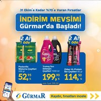 Gürmar - İndiriml mevsini