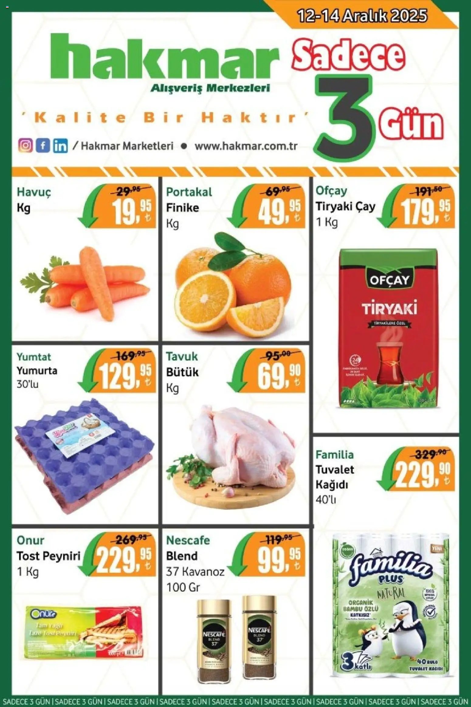 Hakmar - Katalog Sadece 3 Gün