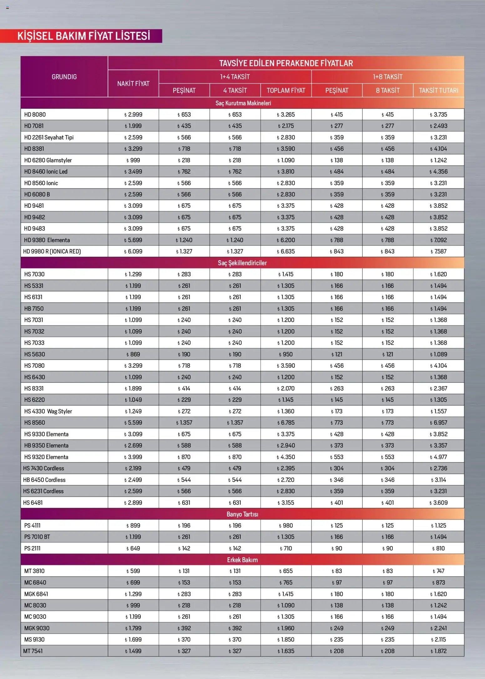 Arçelik Katalog