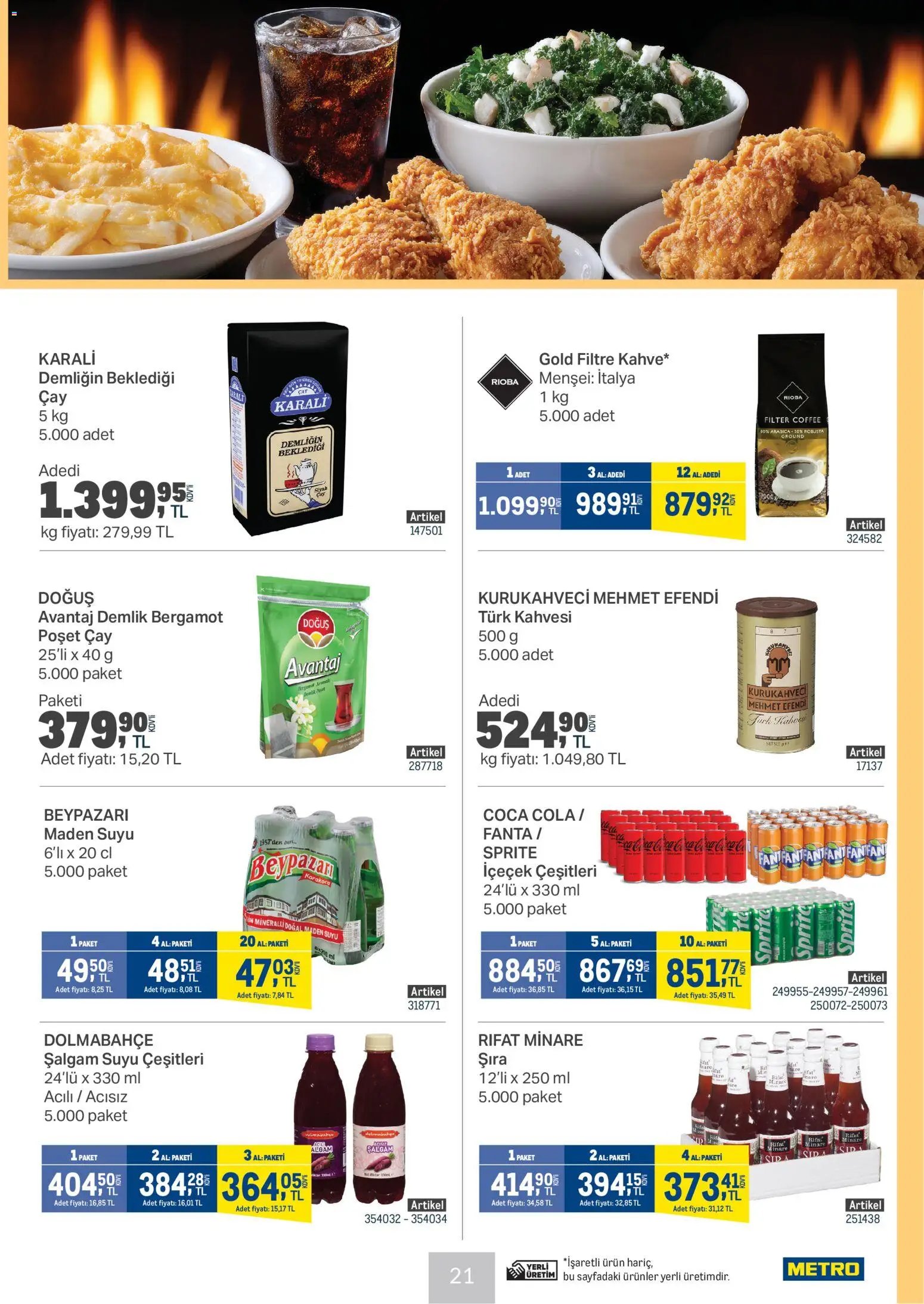 Metro - Et Tavuk ve Köfte Restoranları