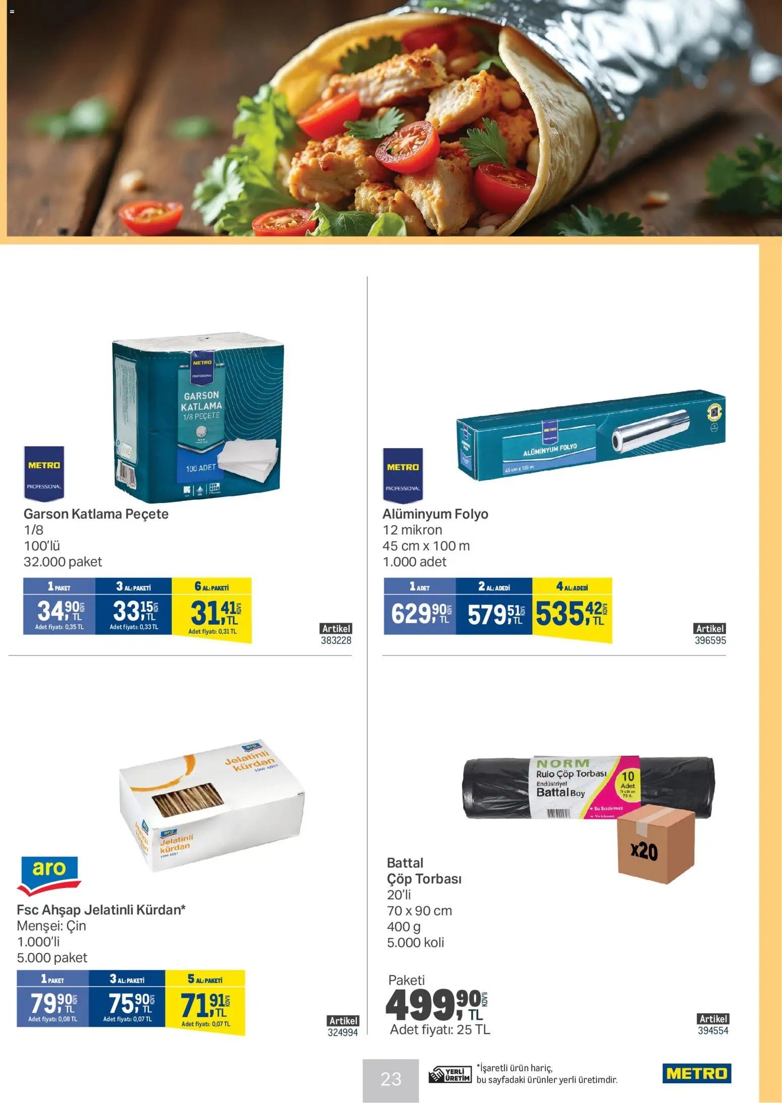 Metro - Et Tavuk ve Köfte Restoranları