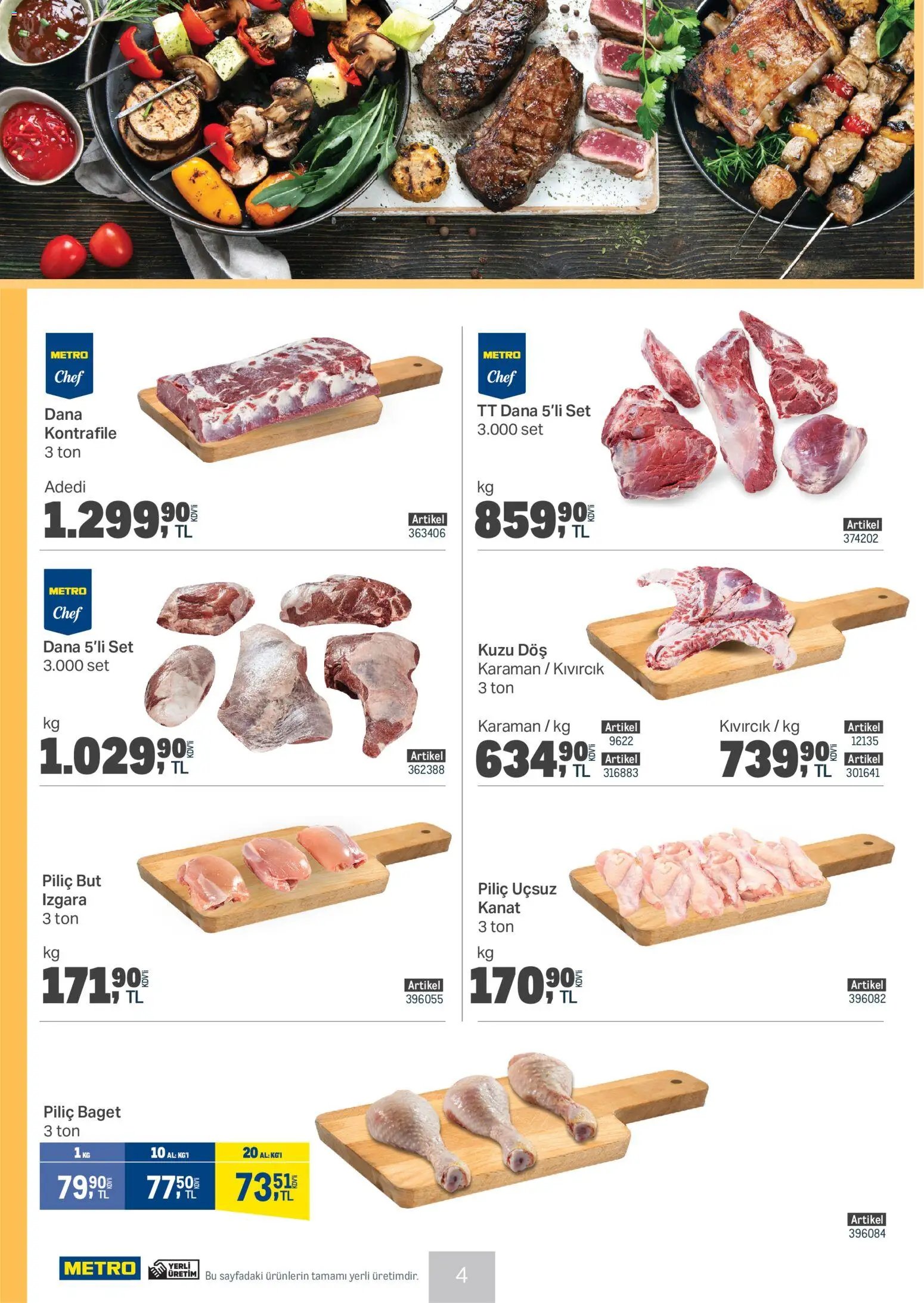 Metro - Et Tavuk ve Köfte Restoranları