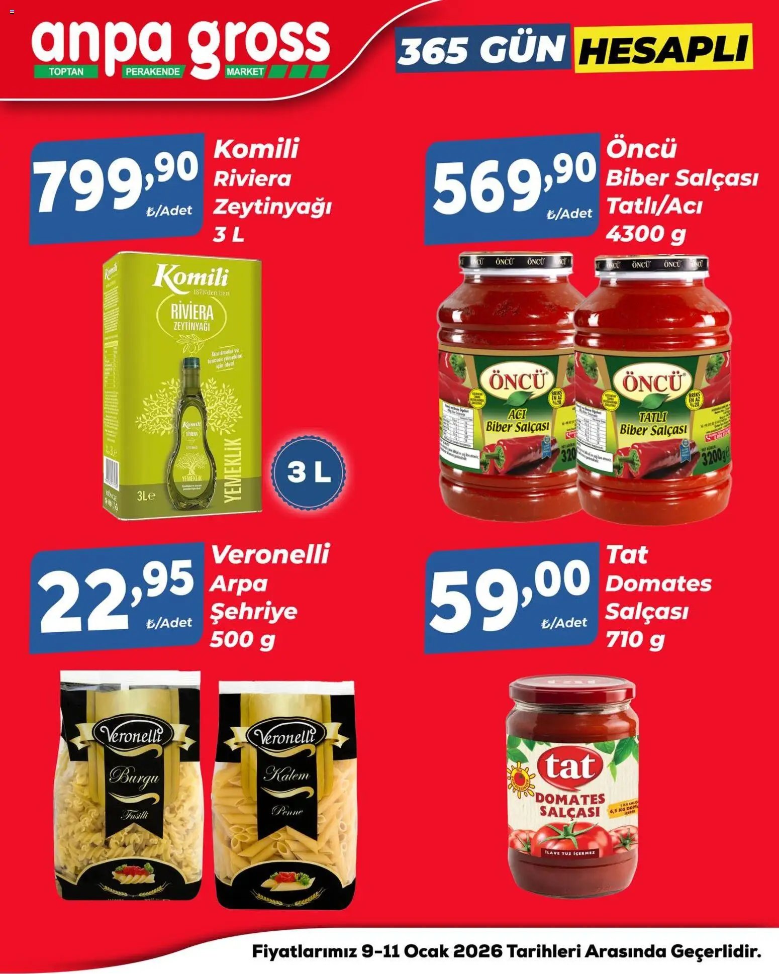 Anpa Gross Hafta Sonu Fırsatları