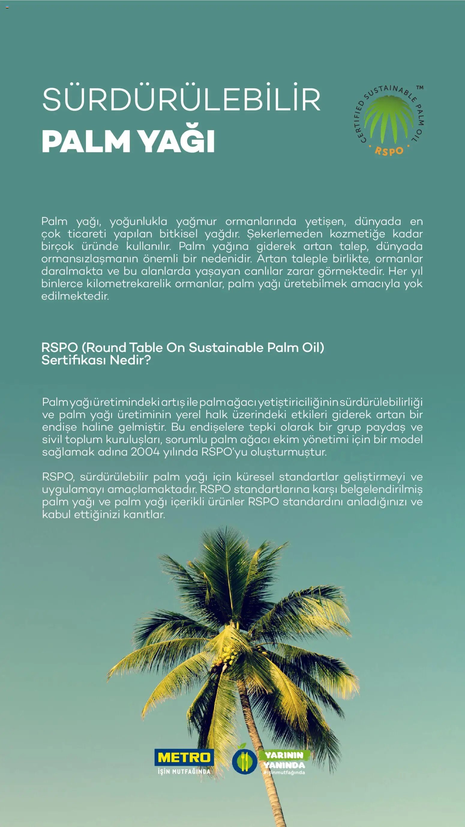 Metro - Sürdürülebilir Ürünler Kataloğu