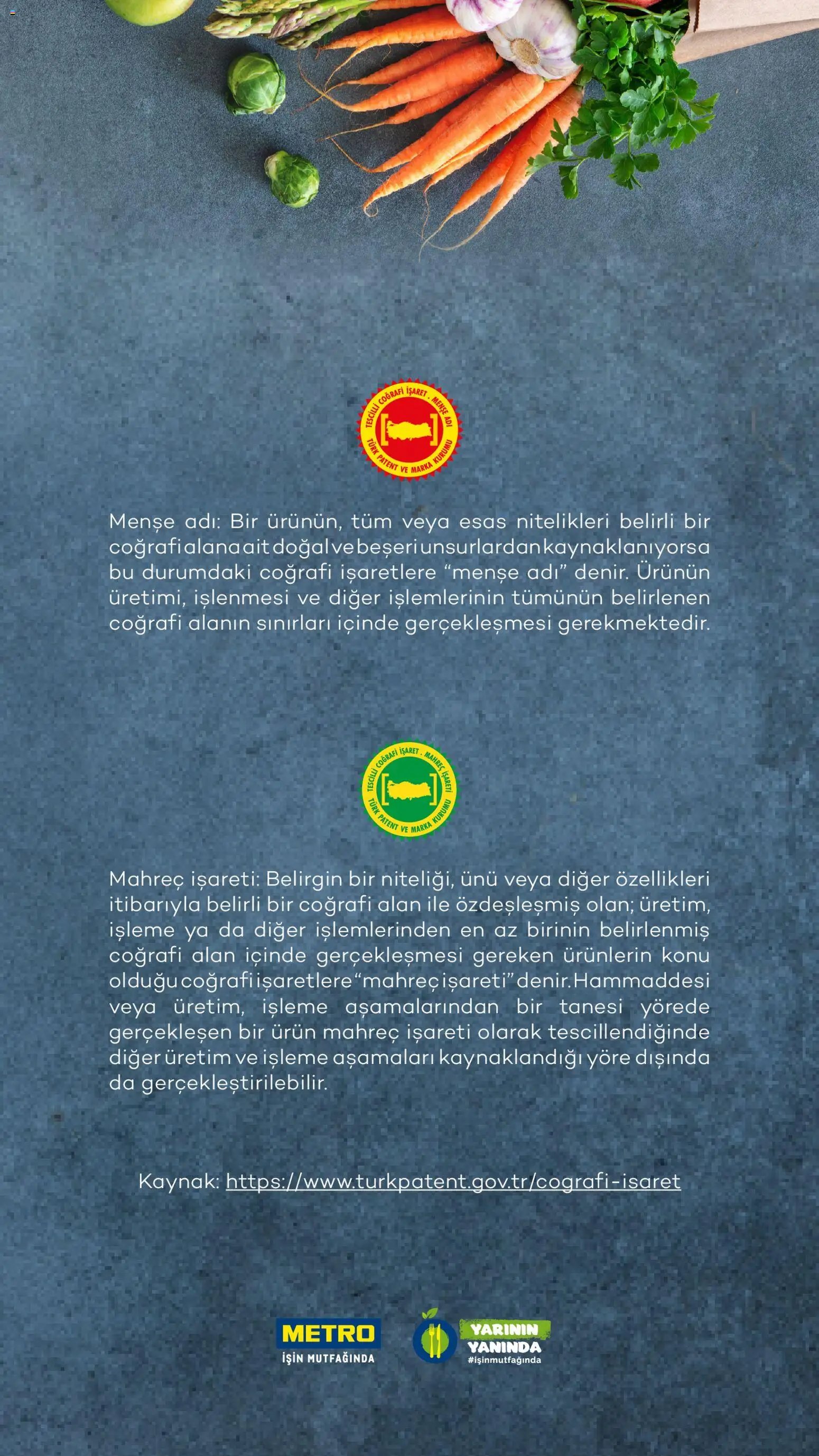 Metro - Sürdürülebilir Ürünler Kataloğu