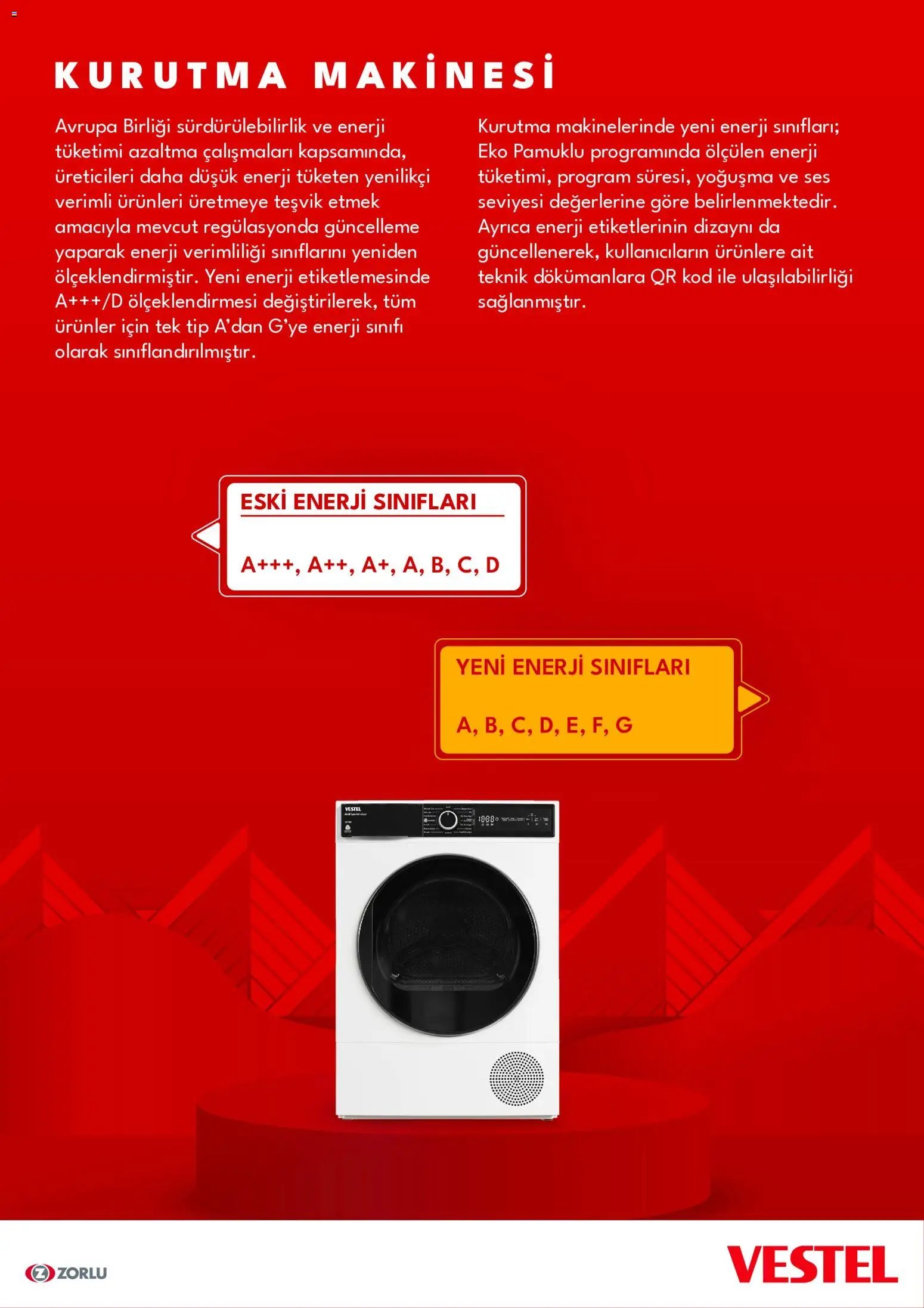 Vestel - Enerji Sınıfı Broşür