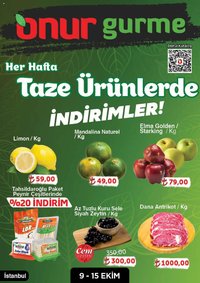 Onur Market Katalog Gurme - Istanbul