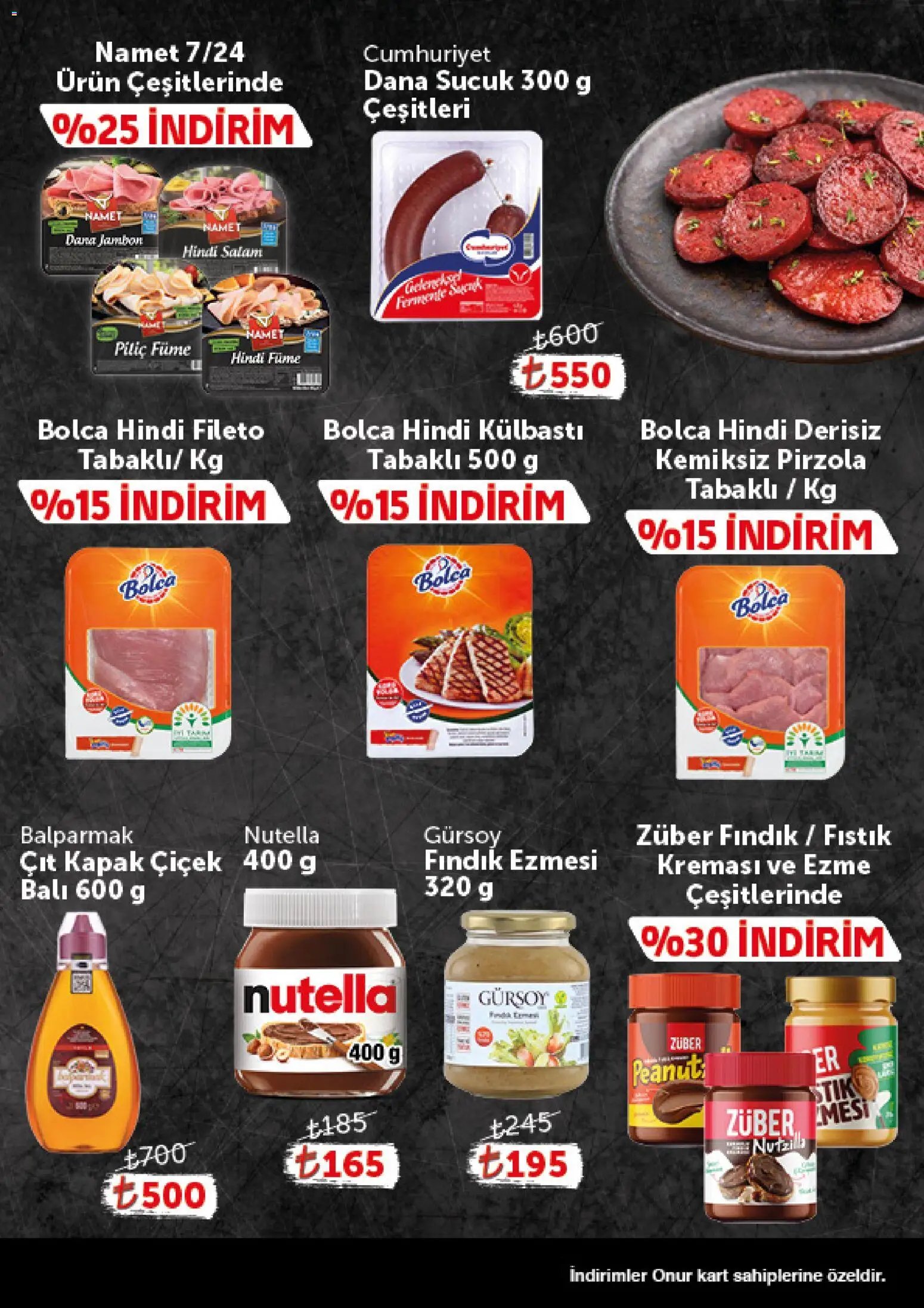 Onur Market - Katalog Gurme