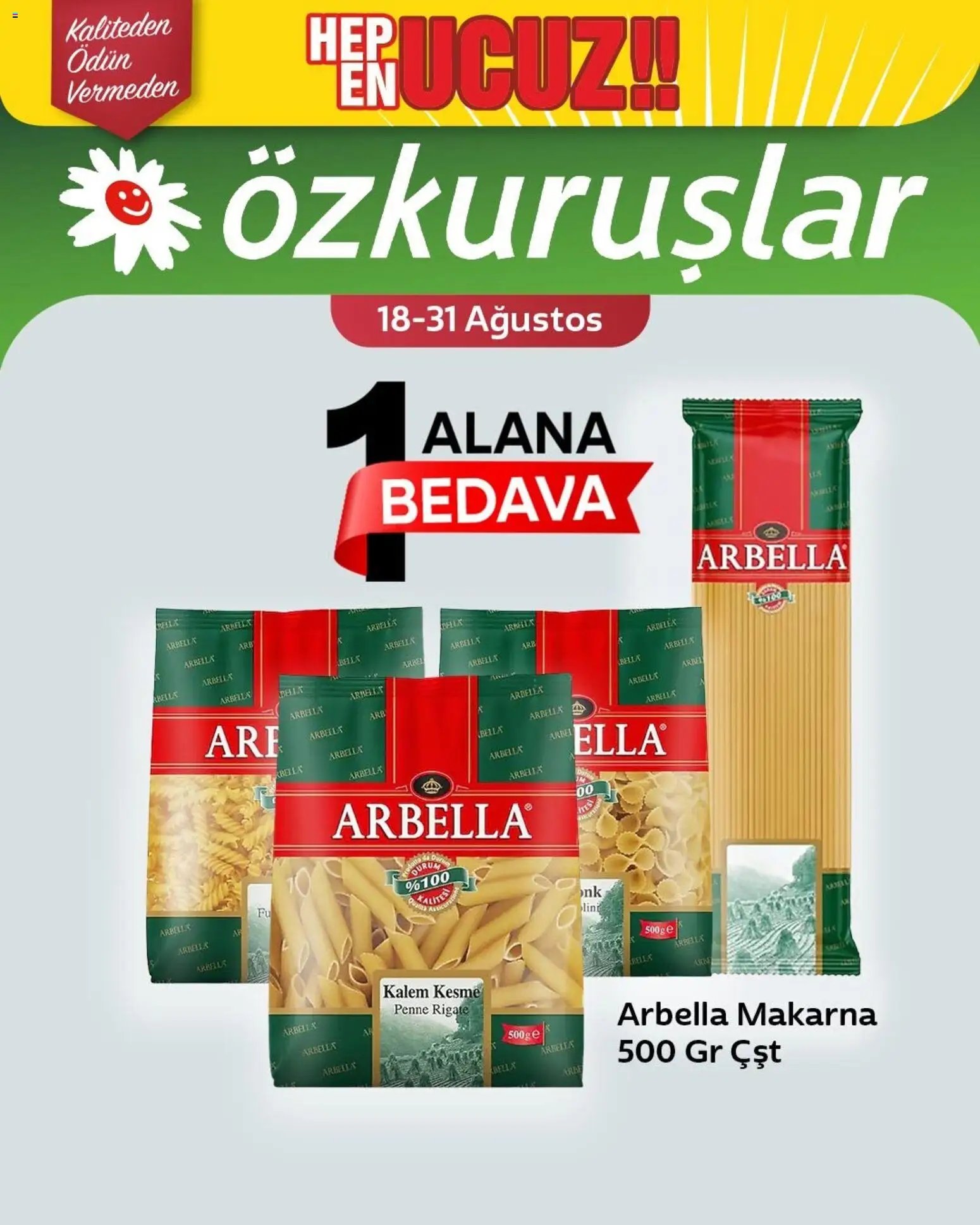 Özkuruşlar 1 alana 1 bedava